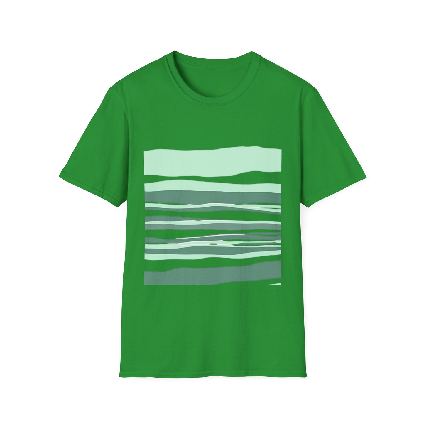 Minimalist Striped Unisex Softstyle T-Shirt – Casual Comfort for Everyday Wear