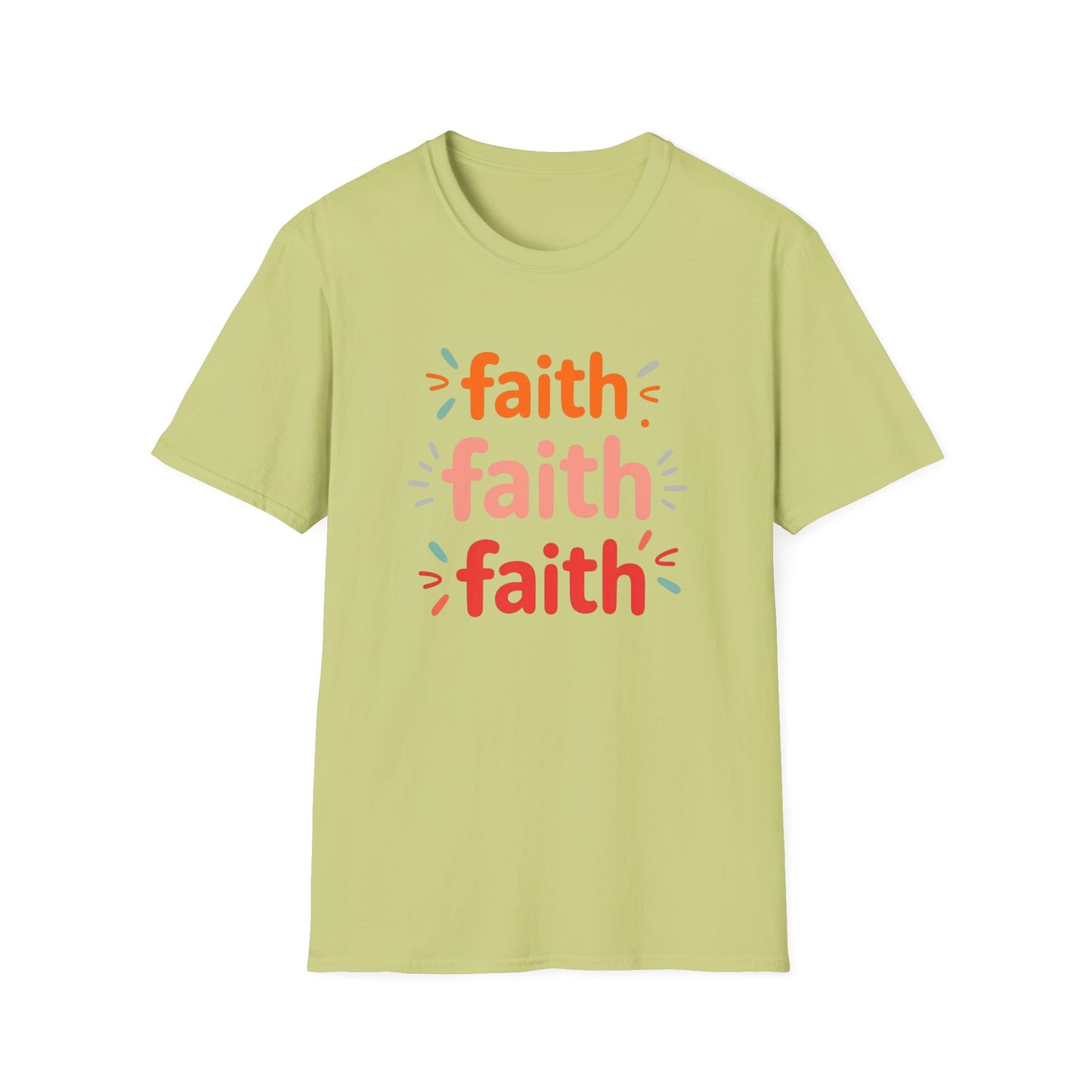 Inspirational Faith T-Shirt | Unisex Softstyle Tee for Everyday Wear