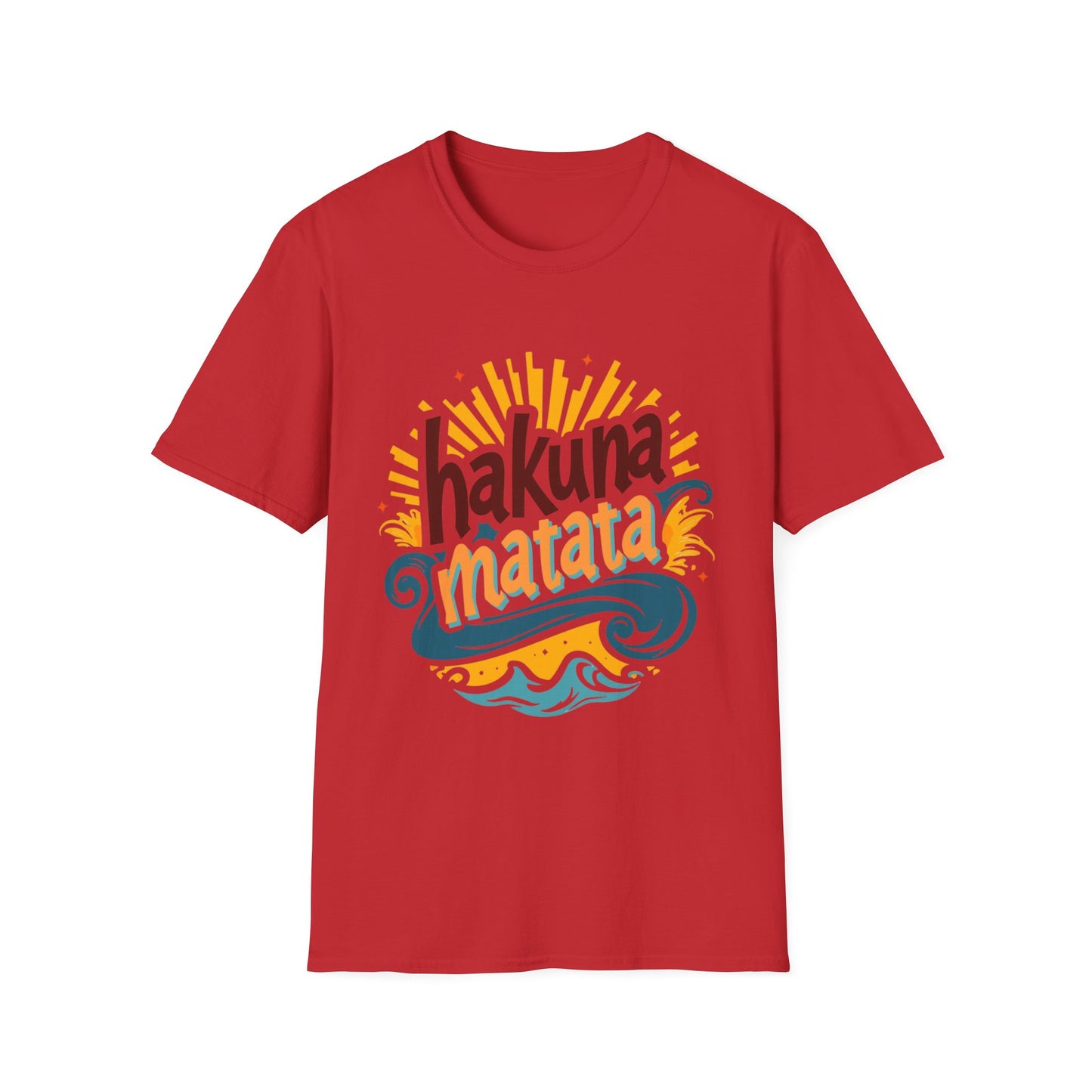 Hakuna Matata Unisex Softstyle T-Shirt - Relaxed Vibe for Every Day