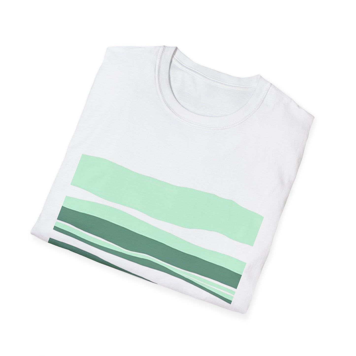 Minimalist Striped Unisex Softstyle T-Shirt – Casual Comfort for Everyday Wear