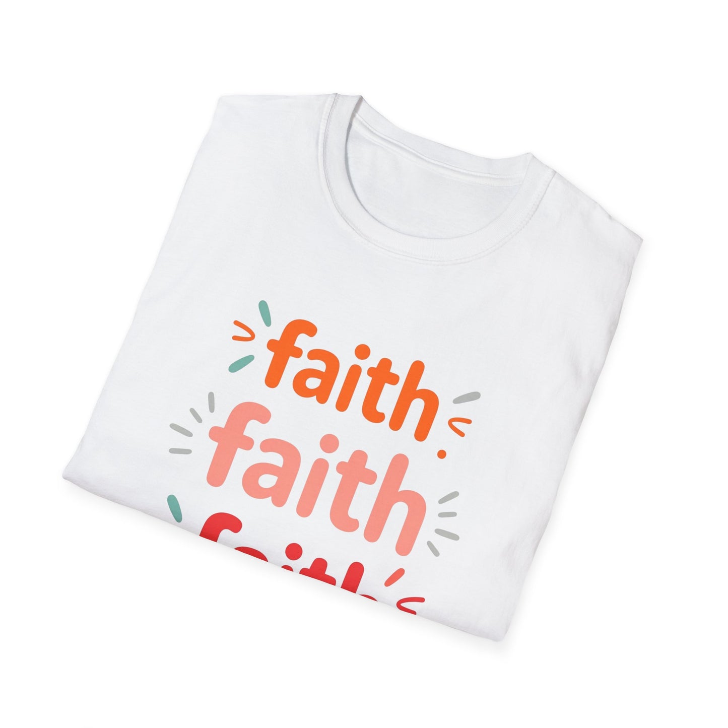 Inspirational Faith T-Shirt | Unisex Softstyle Tee for Everyday Wear