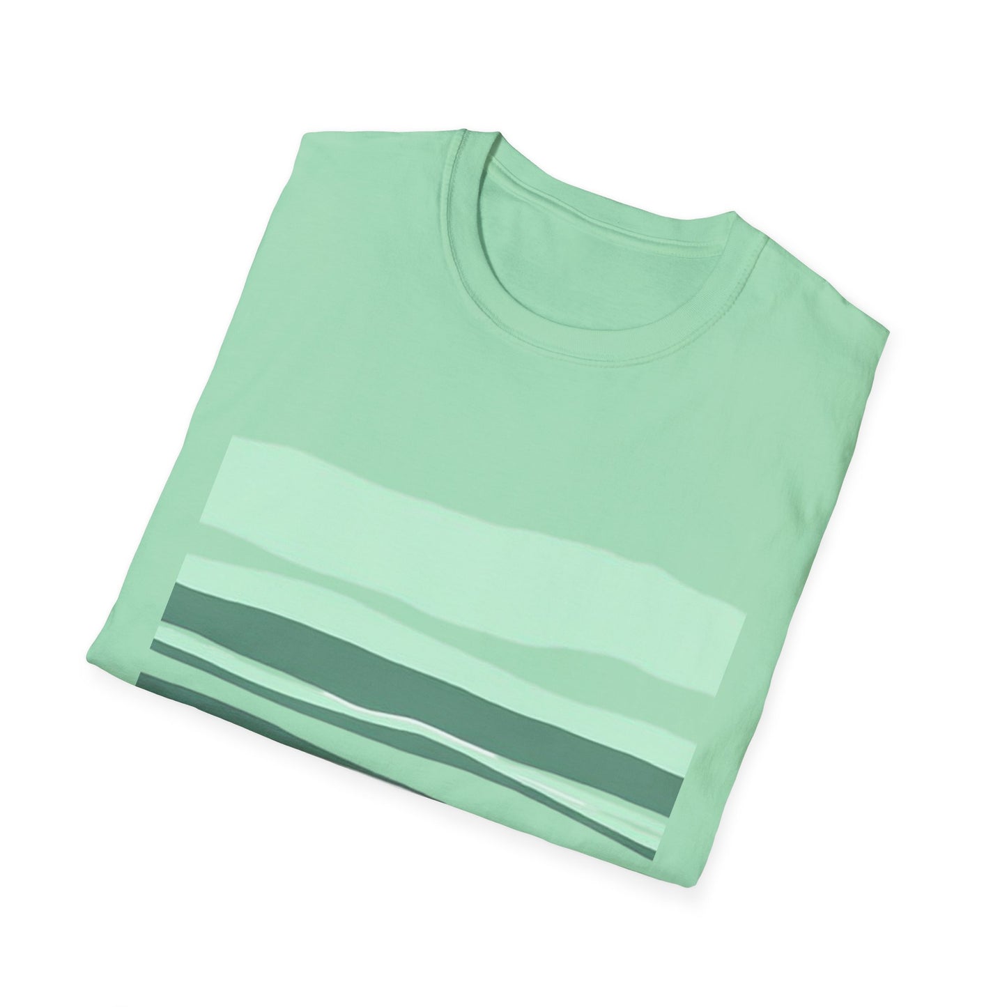 Minimalist Striped Unisex Softstyle T-Shirt – Casual Comfort for Everyday Wear
