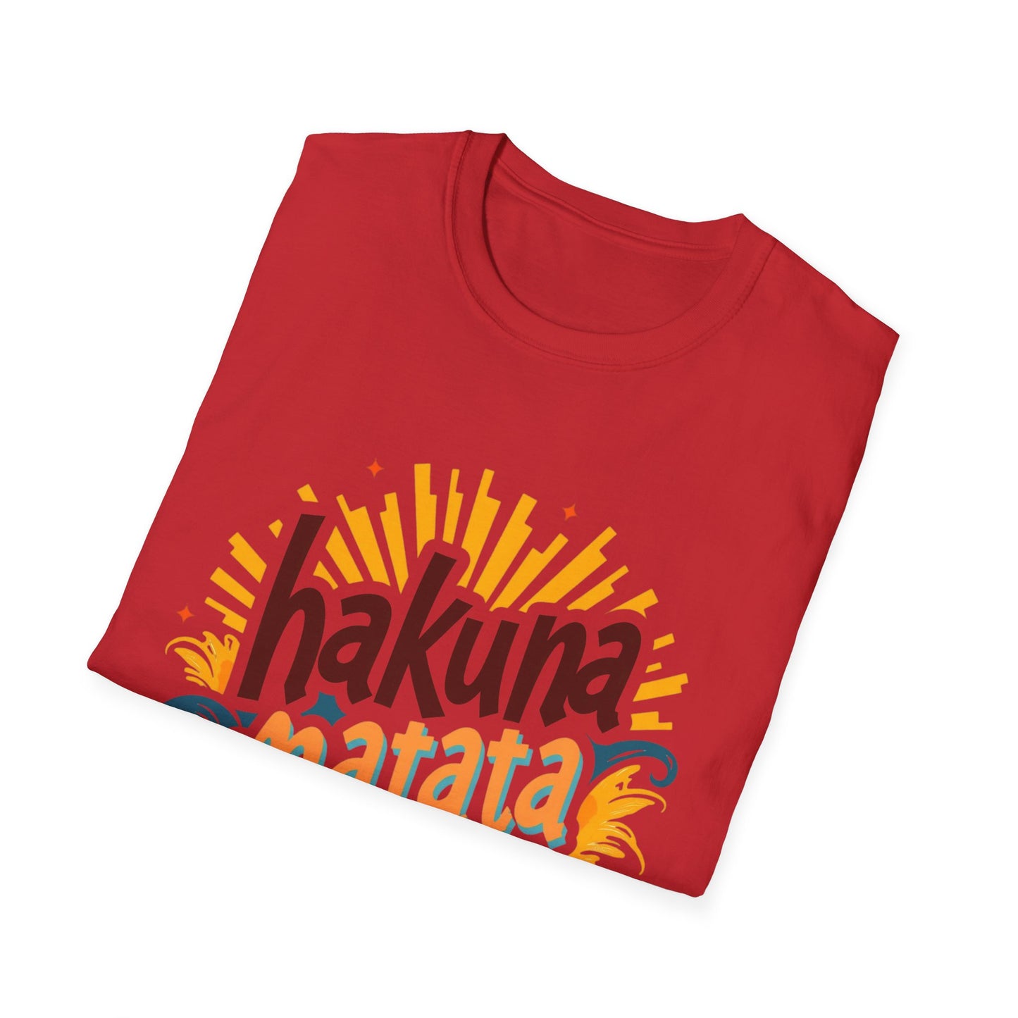 Hakuna Matata Unisex Softstyle T-Shirt - Relaxed Vibe for Every Day
