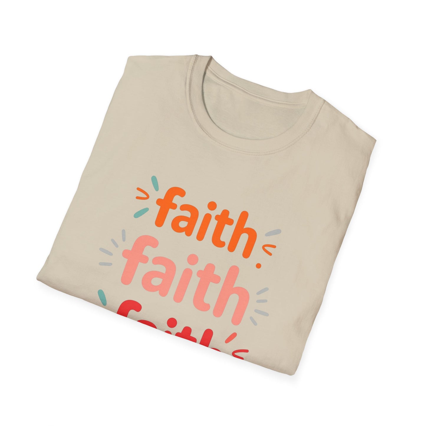 Inspirational Faith T-Shirt | Unisex Softstyle Tee for Everyday Wear
