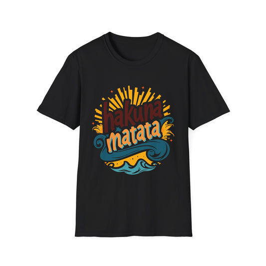 Hakuna Matata Unisex Softstyle T-Shirt - Relaxed Vibe for Every Day