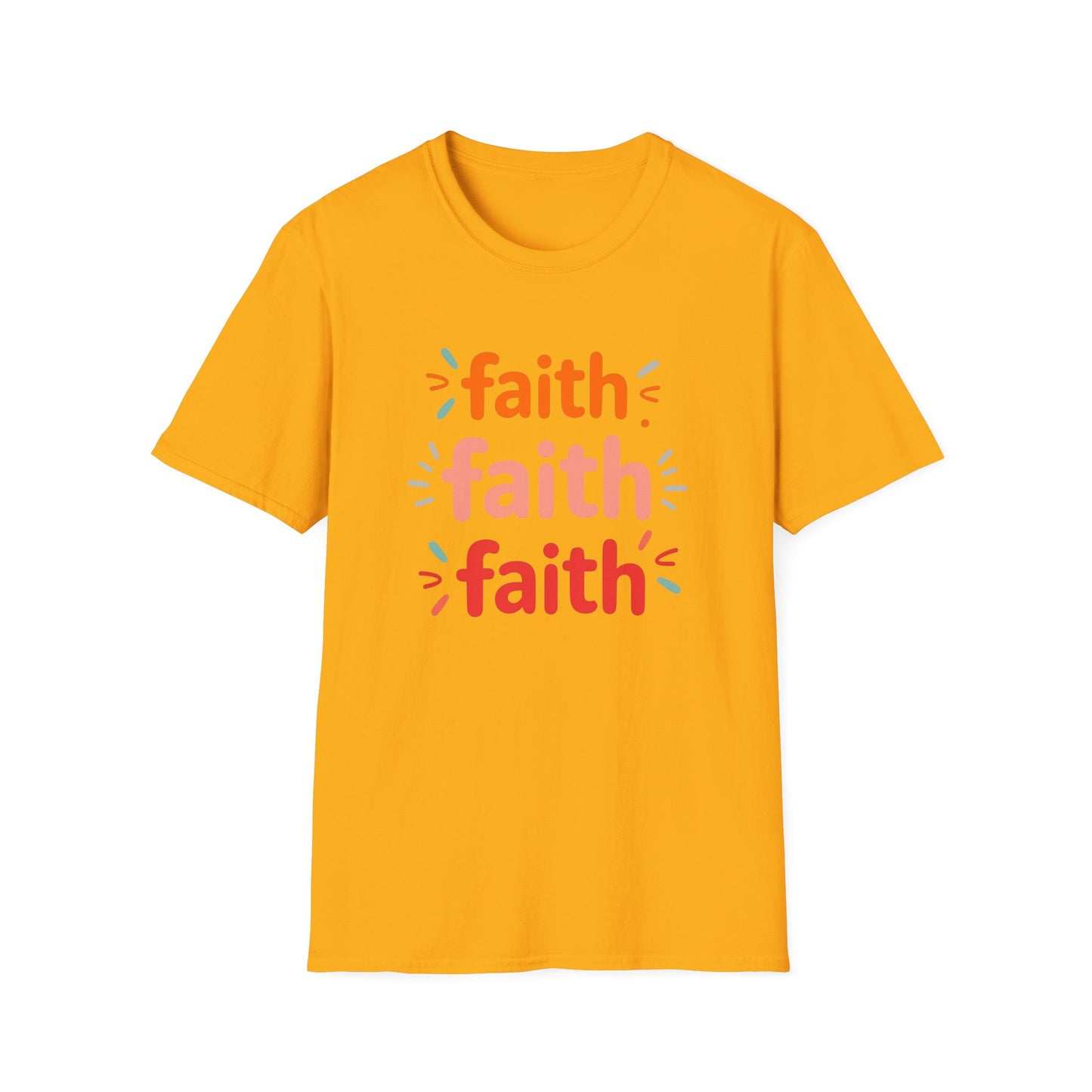 Inspirational Faith T-Shirt | Unisex Softstyle Tee for Everyday Wear