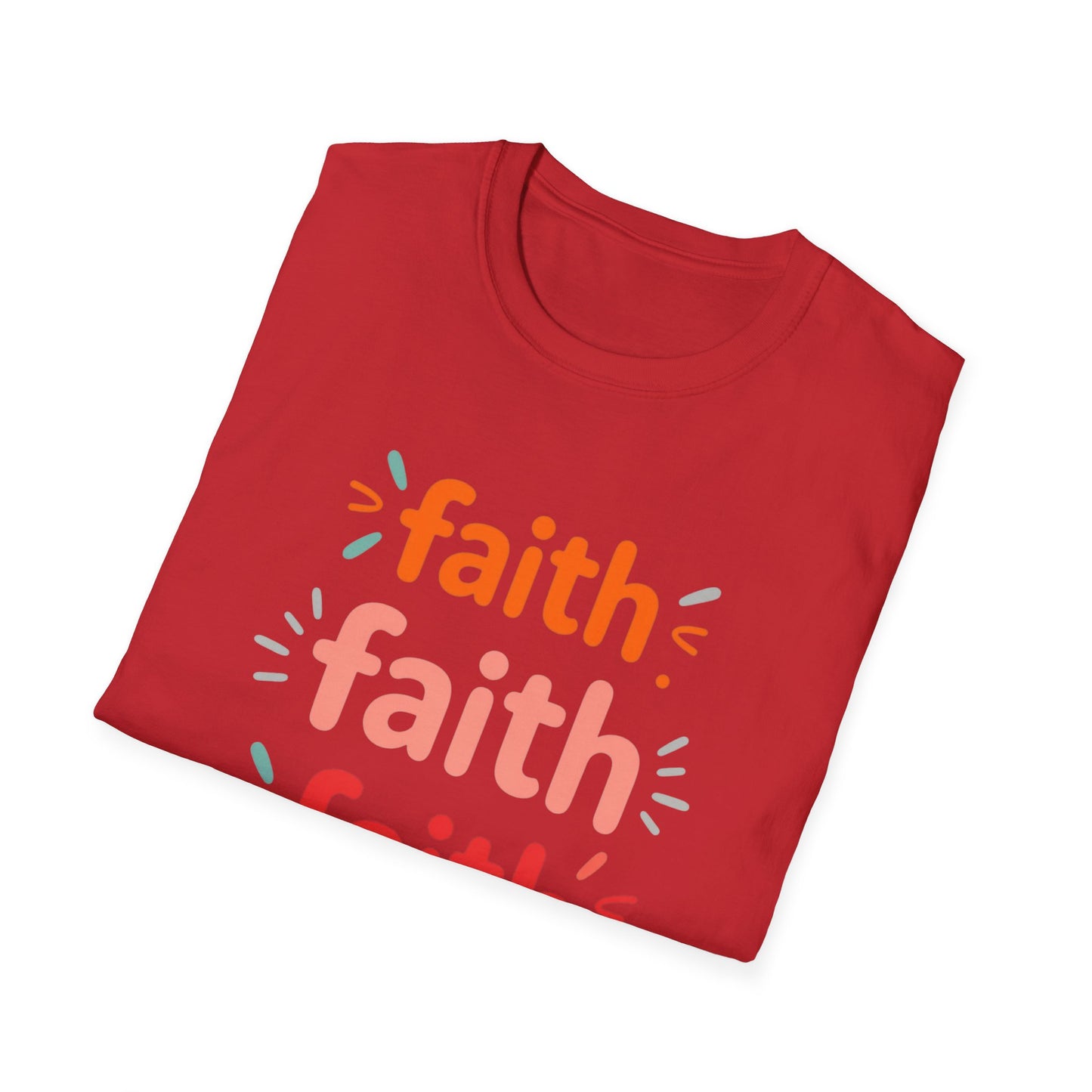 Inspirational Faith T-Shirt | Unisex Softstyle Tee for Everyday Wear