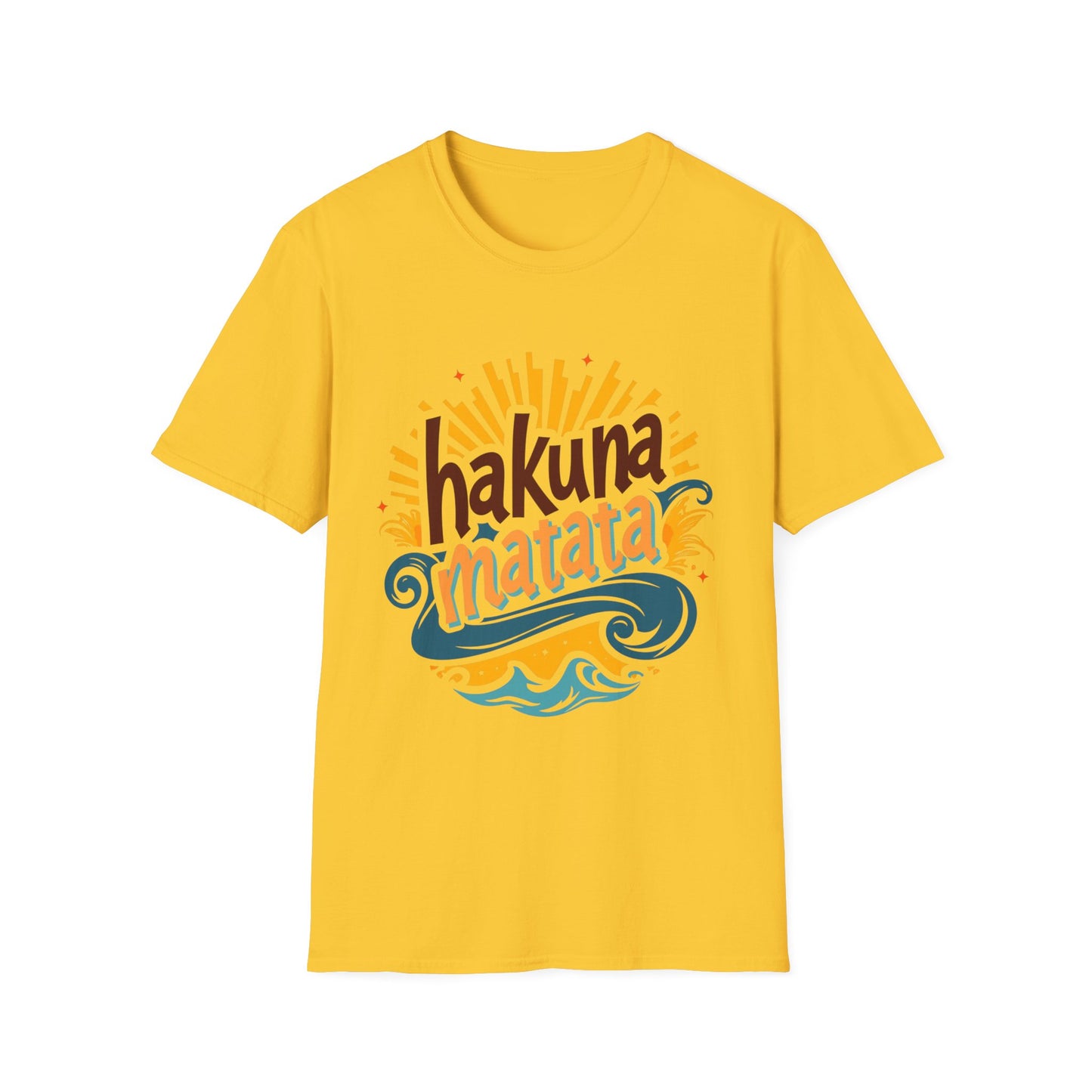 Hakuna Matata Unisex Softstyle T-Shirt - Relaxed Vibe for Every Day