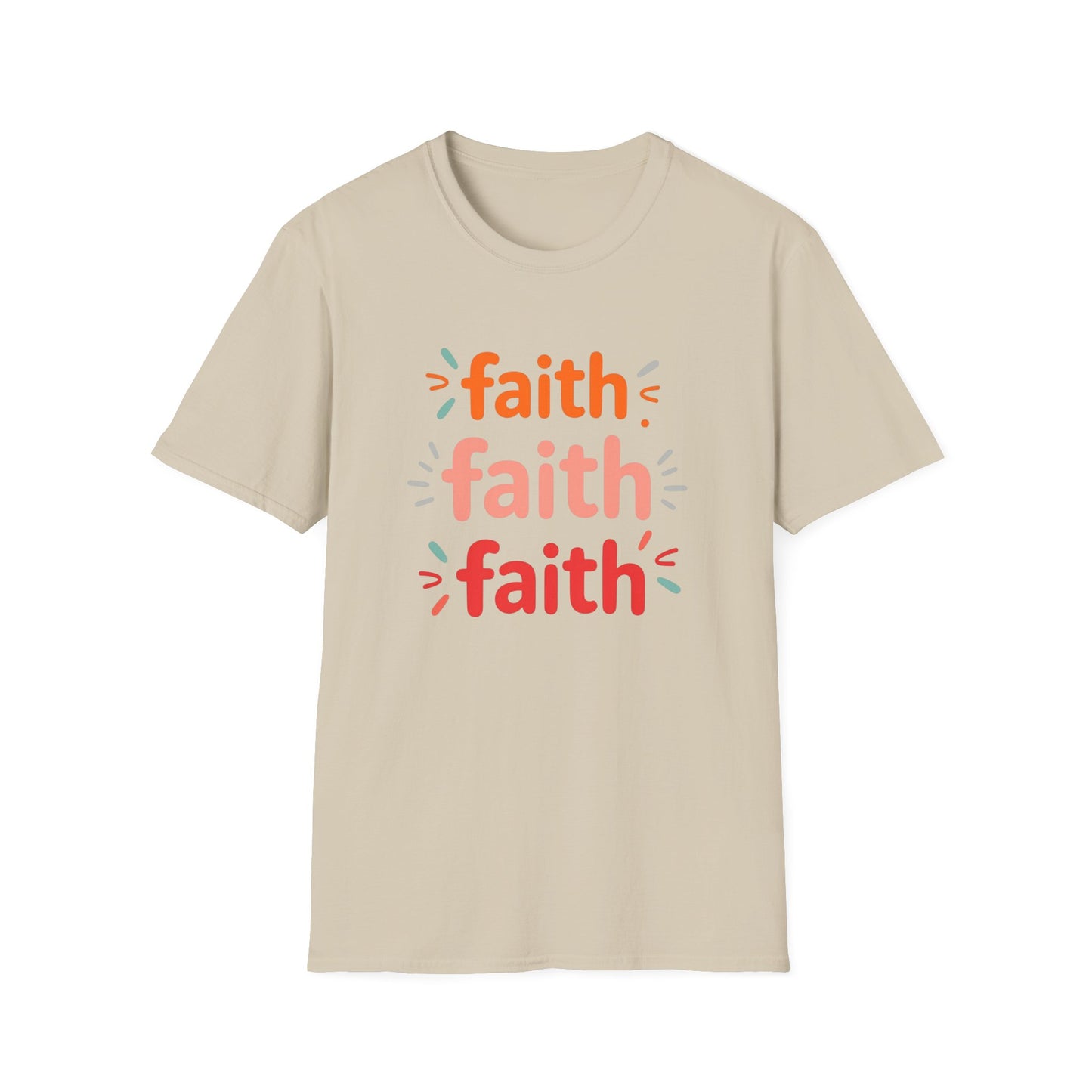 Inspirational Faith T-Shirt | Unisex Softstyle Tee for Everyday Wear