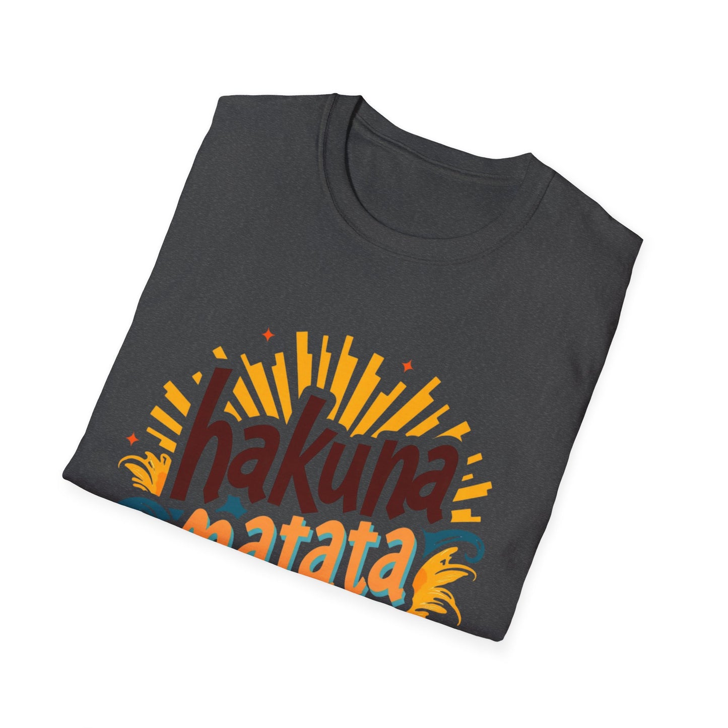 Hakuna Matata Unisex Softstyle T-Shirt - Relaxed Vibe for Every Day