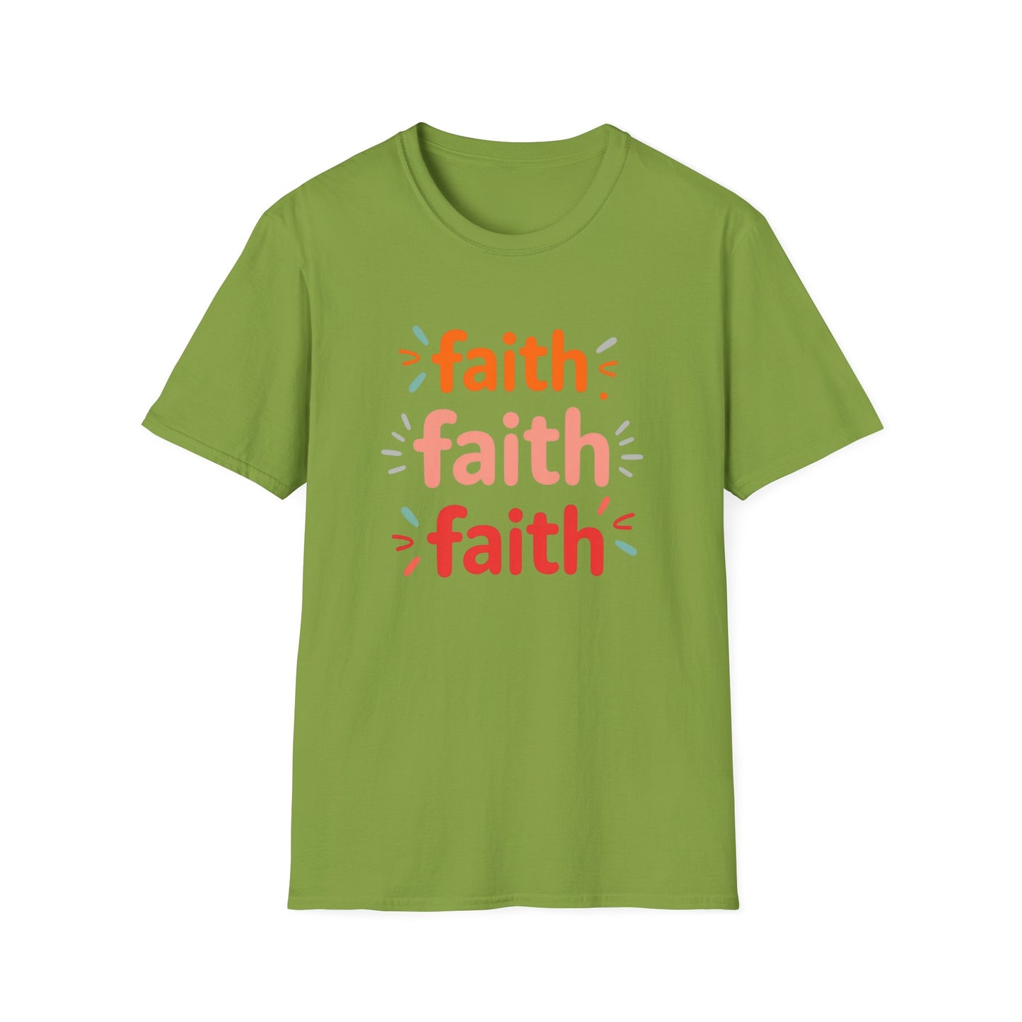 Inspirational Faith T-Shirt | Unisex Softstyle Tee for Everyday Wear
