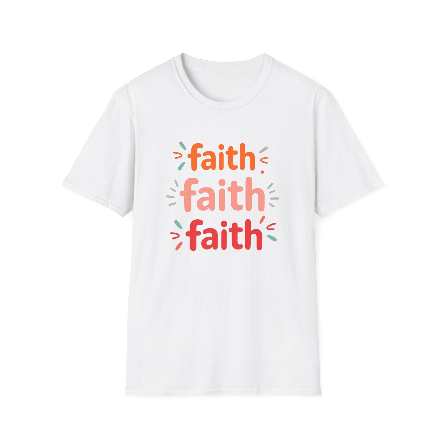 Inspirational Faith T-Shirt | Unisex Softstyle Tee for Everyday Wear