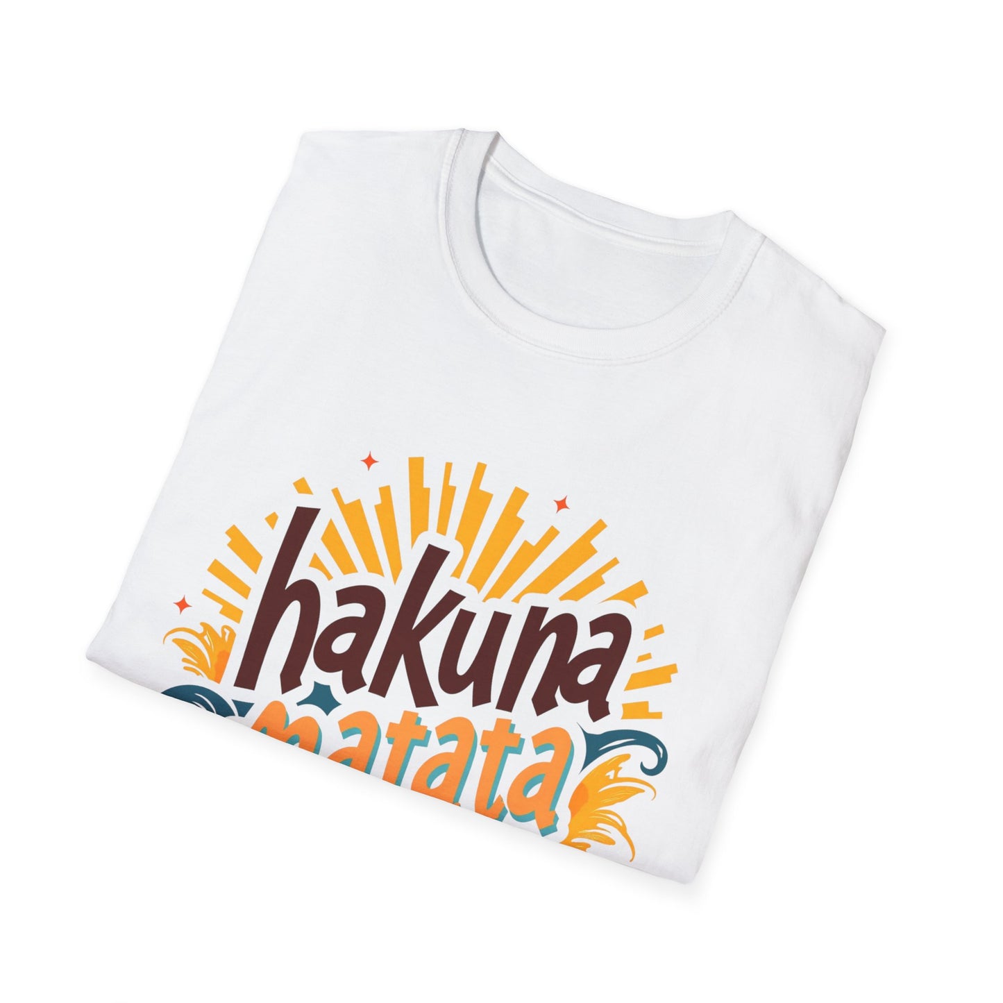 Hakuna Matata Unisex Softstyle T-Shirt - Relaxed Vibe for Every Day