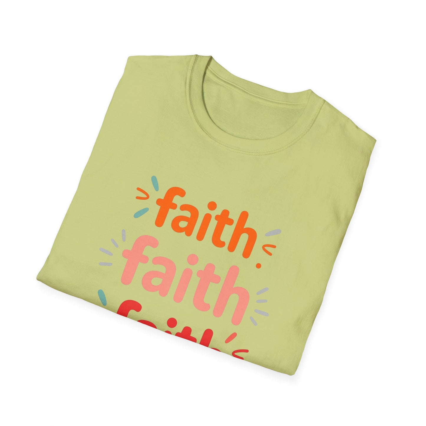 Inspirational Faith T-Shirt | Unisex Softstyle Tee for Everyday Wear