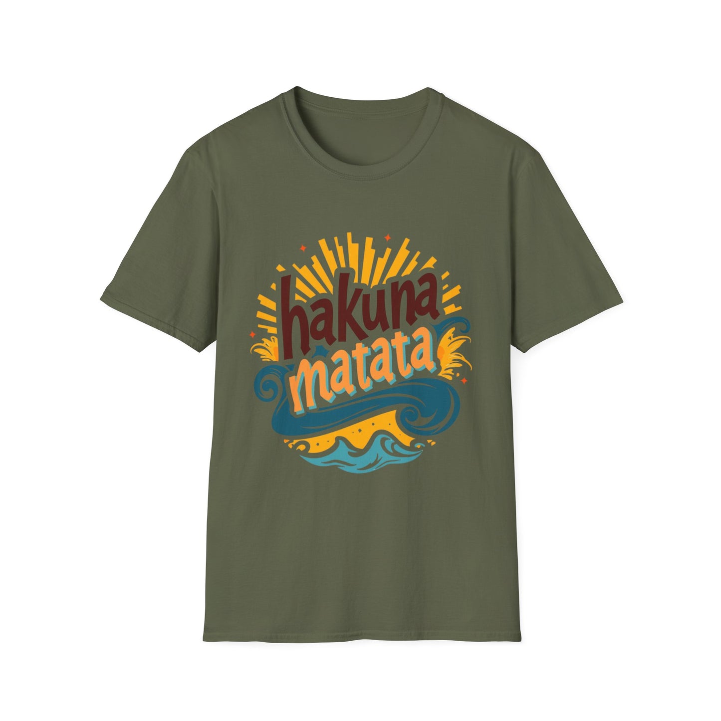 Hakuna Matata Unisex Softstyle T-Shirt - Relaxed Vibe for Every Day