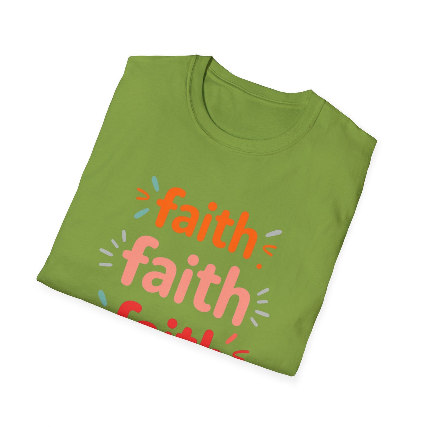 Inspirational Faith T-Shirt | Unisex Softstyle Tee for Everyday Wear