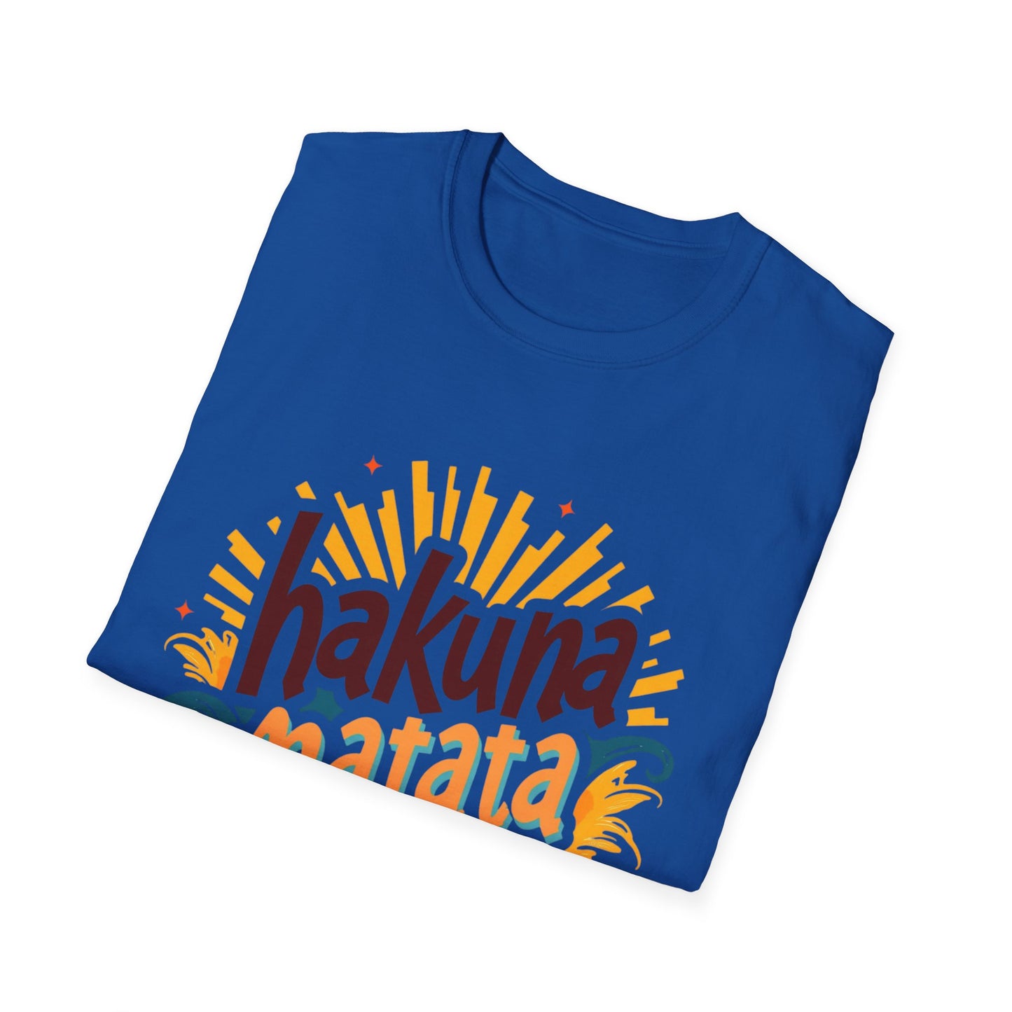 Hakuna Matata Unisex Softstyle T-Shirt - Relaxed Vibe for Every Day