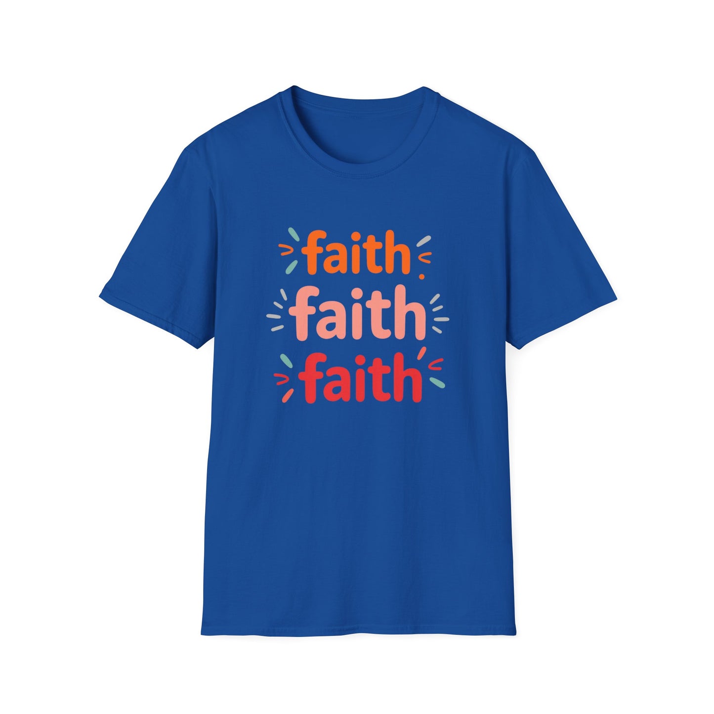 Inspirational Faith T-Shirt | Unisex Softstyle Tee for Everyday Wear