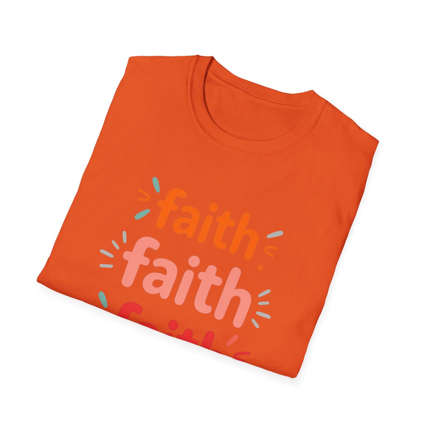 Inspirational Faith T-Shirt | Unisex Softstyle Tee for Everyday Wear