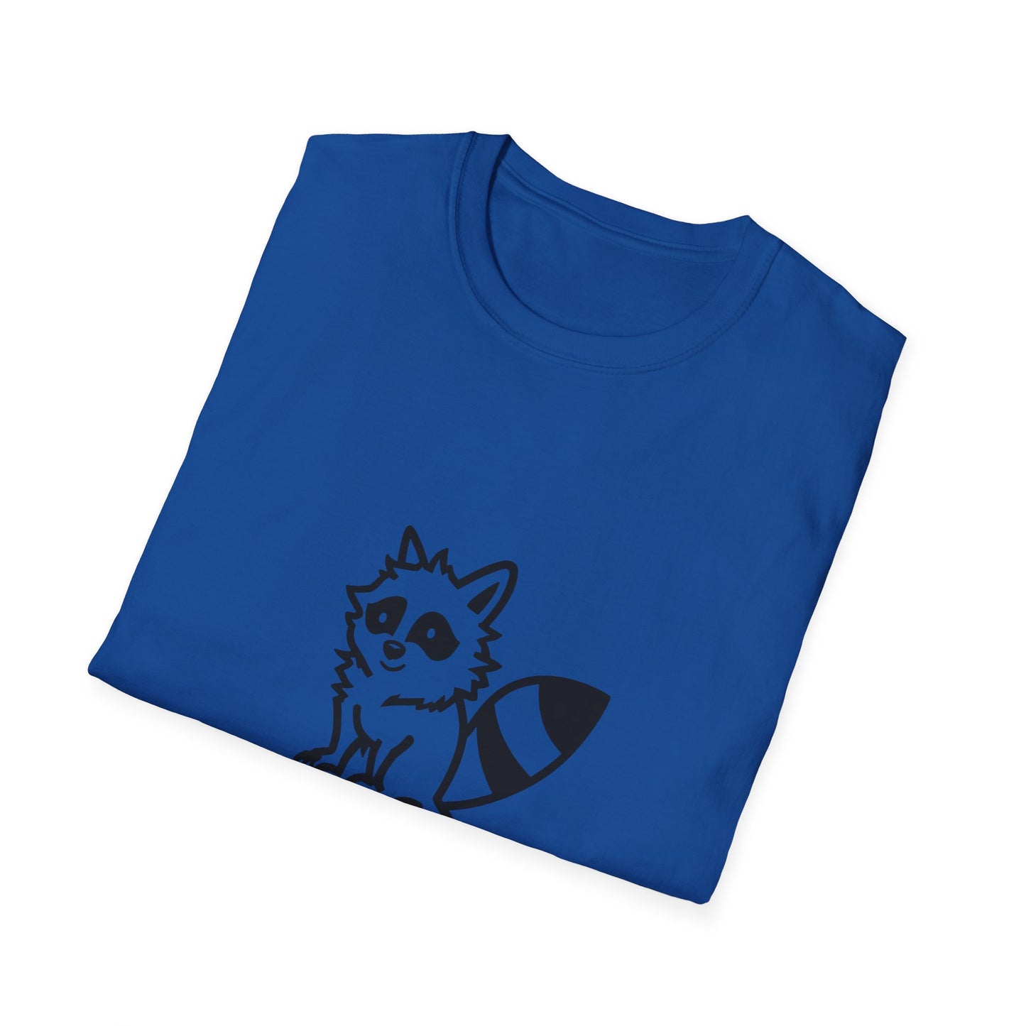 Cute Raccoon Quote T-Shirt - "I'm an Absolute Delight" Unisex Softstyle Tee