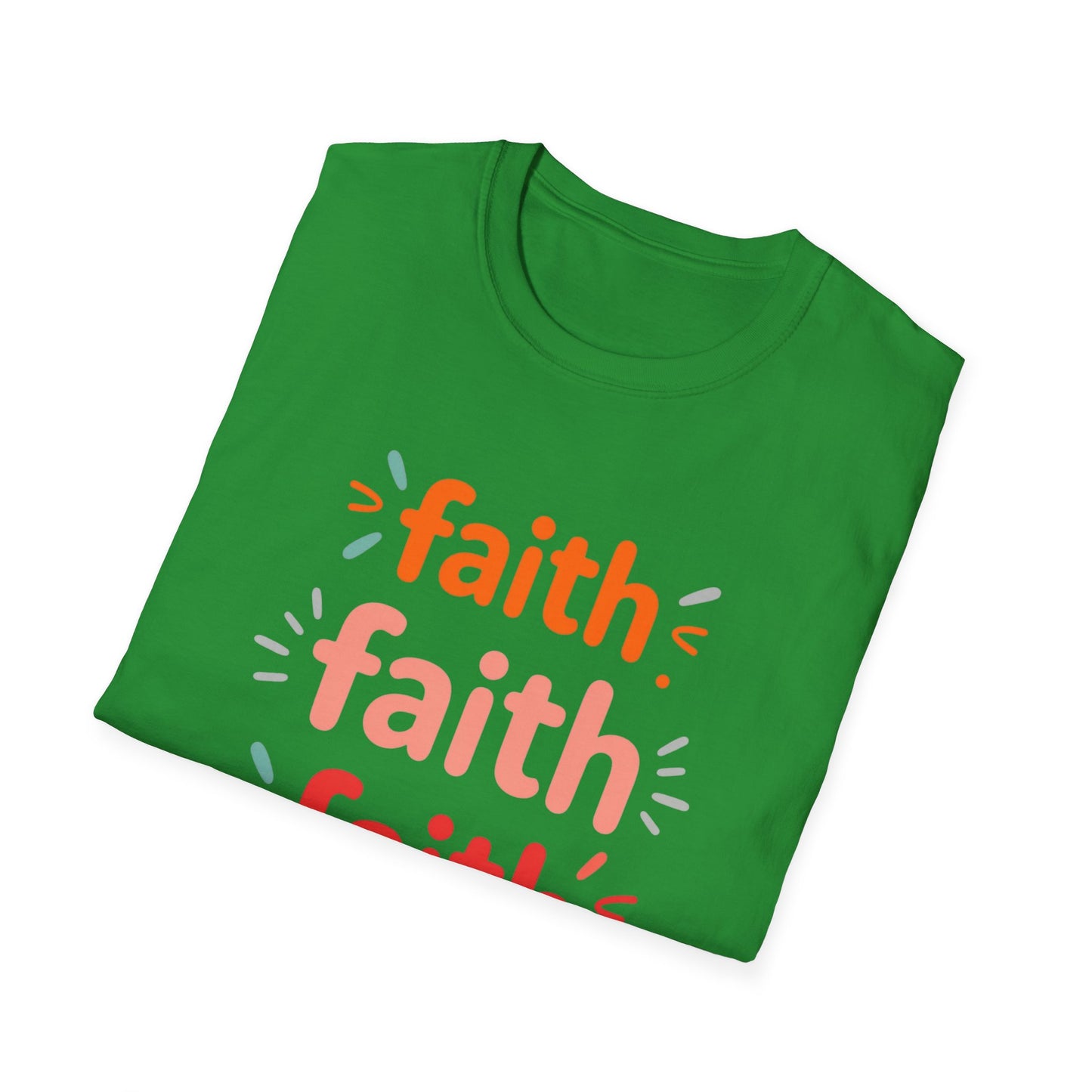 Inspirational Faith T-Shirt | Unisex Softstyle Tee for Everyday Wear