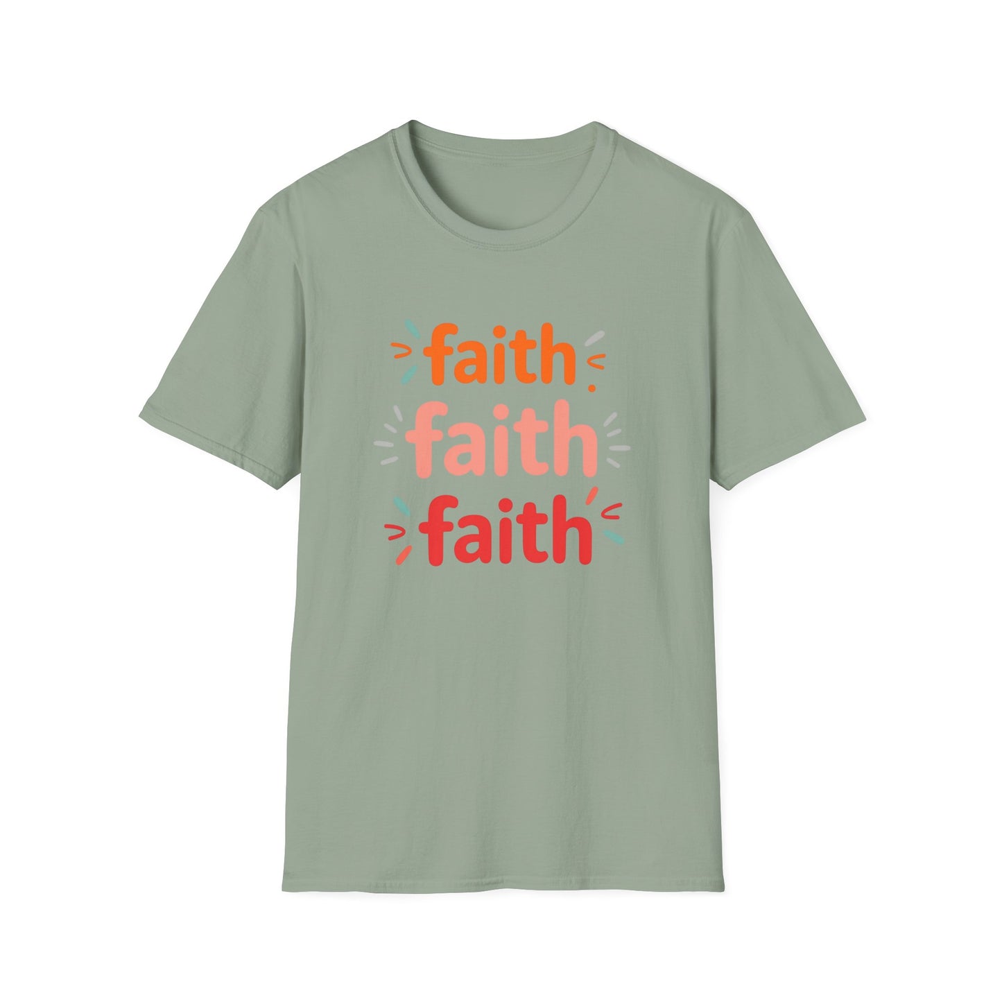 Inspirational Faith T-Shirt | Unisex Softstyle Tee for Everyday Wear