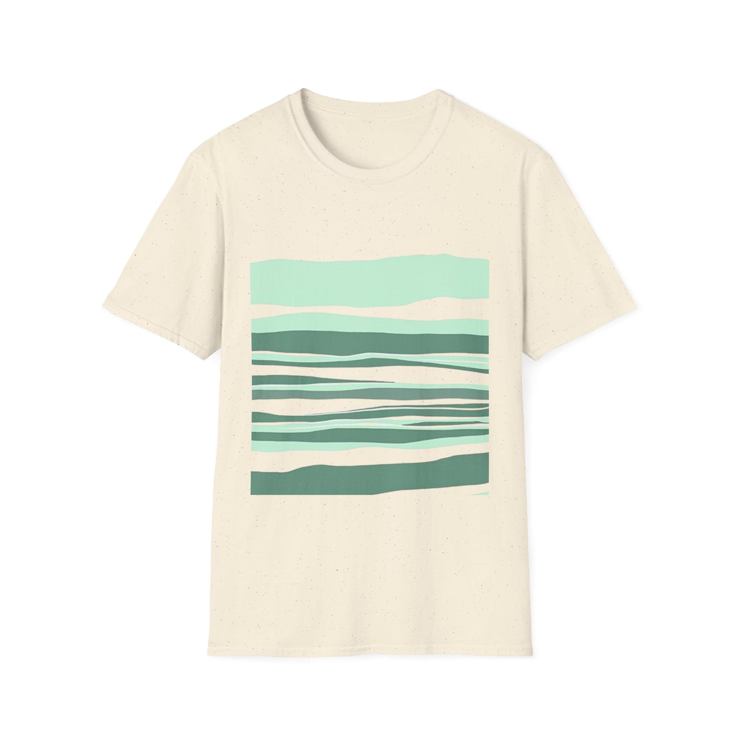 Minimalist Striped Unisex Softstyle T-Shirt – Casual Comfort for Everyday Wear