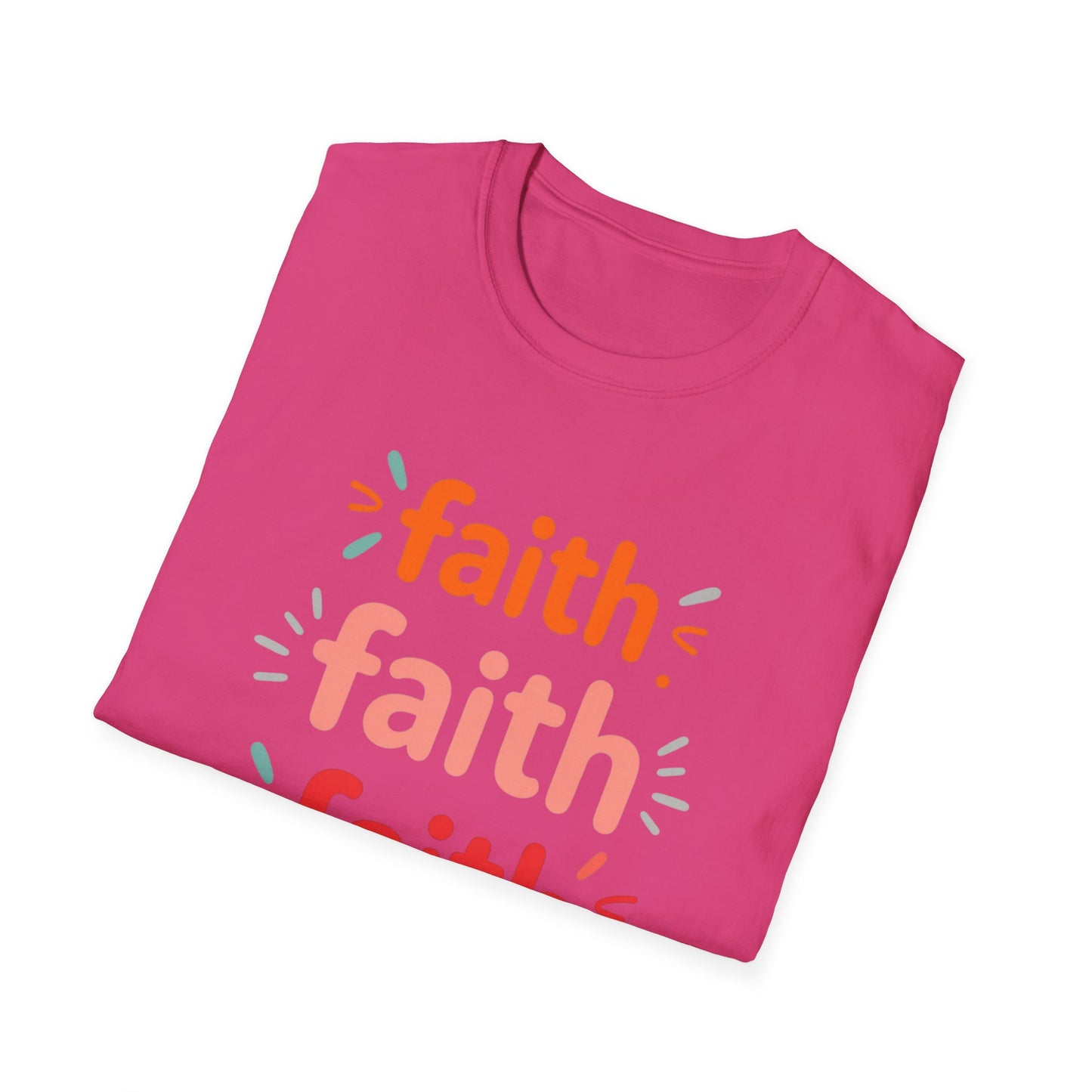 Inspirational Faith T-Shirt | Unisex Softstyle Tee for Everyday Wear