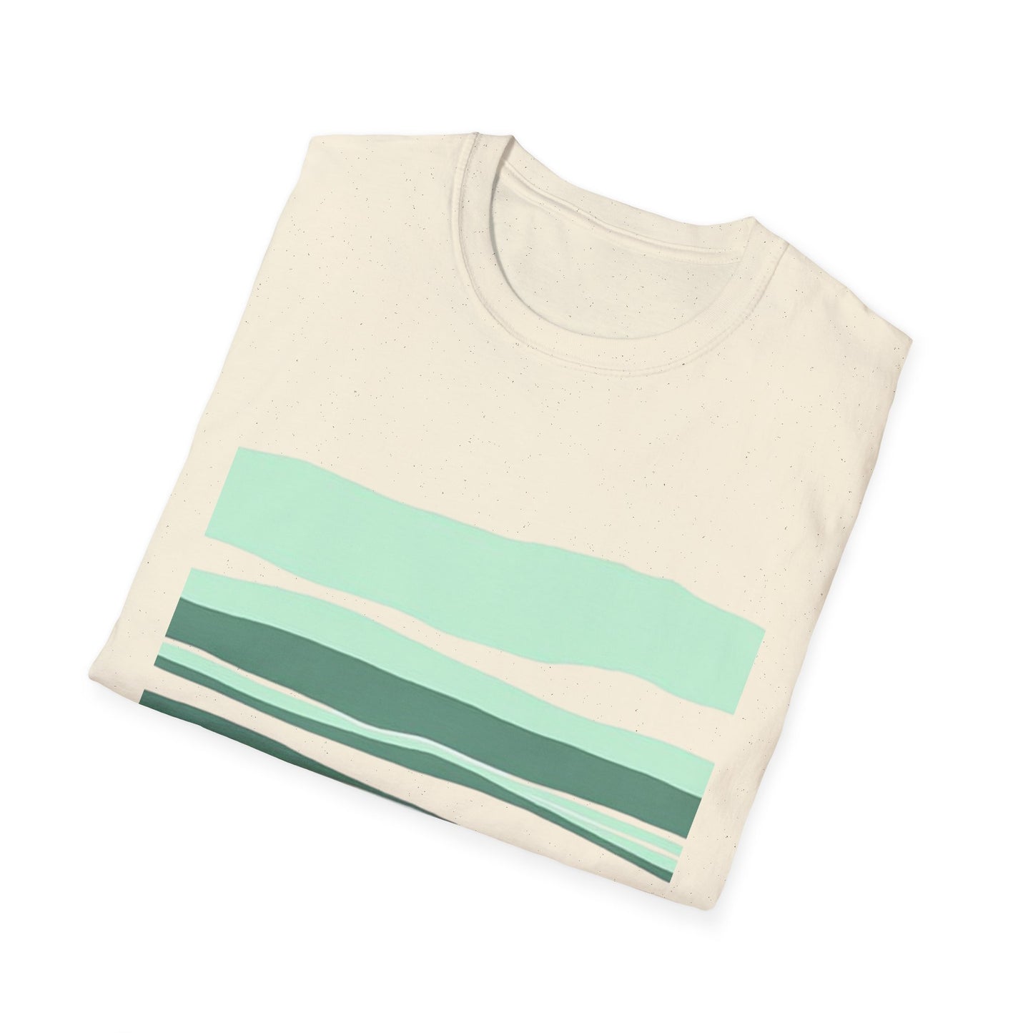 Minimalist Striped Unisex Softstyle T-Shirt – Casual Comfort for Everyday Wear