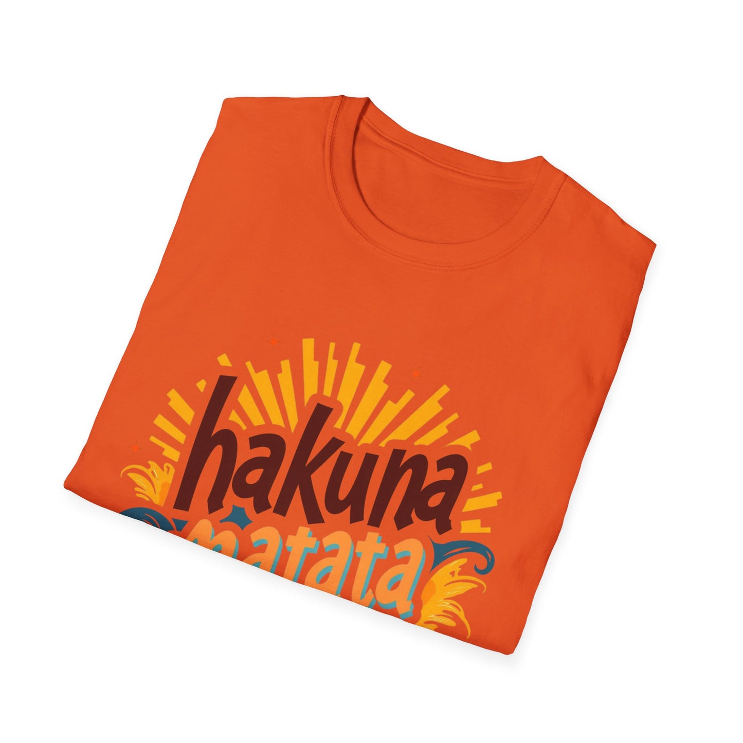 Hakuna Matata Unisex Softstyle T-Shirt - Relaxed Vibe for Every Day