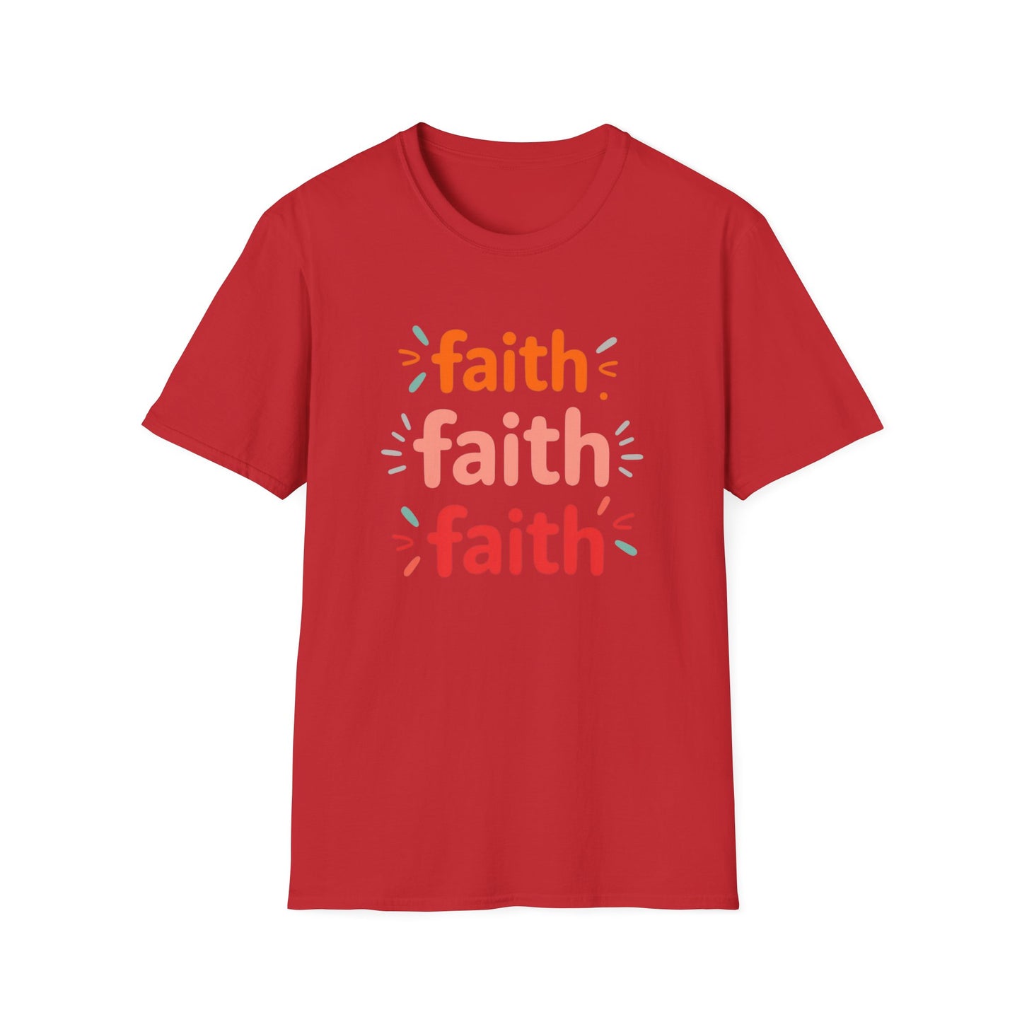 Inspirational Faith T-Shirt | Unisex Softstyle Tee for Everyday Wear