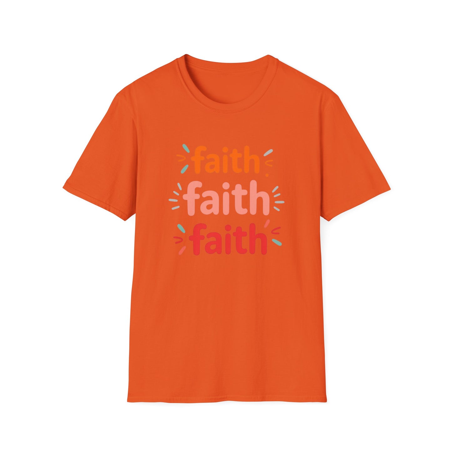 Inspirational Faith T-Shirt | Unisex Softstyle Tee for Everyday Wear