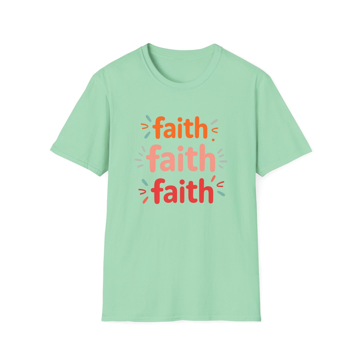 Inspirational Faith T-Shirt | Unisex Softstyle Tee for Everyday Wear