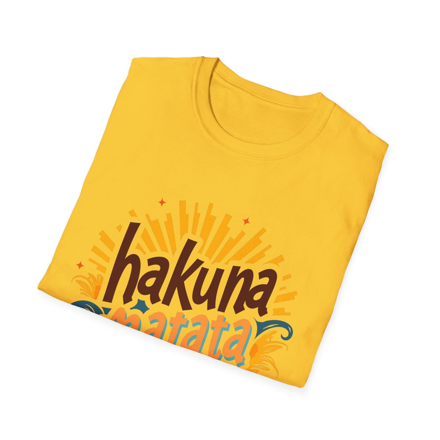 Hakuna Matata Unisex Softstyle T-Shirt - Relaxed Vibe for Every Day