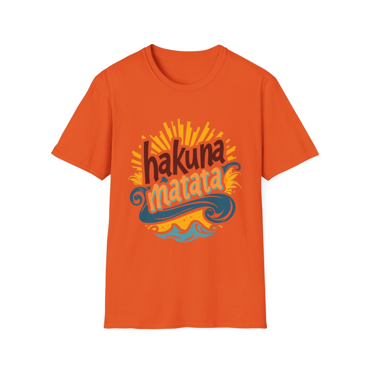 Hakuna Matata Unisex Softstyle T-Shirt - Relaxed Vibe for Every Day