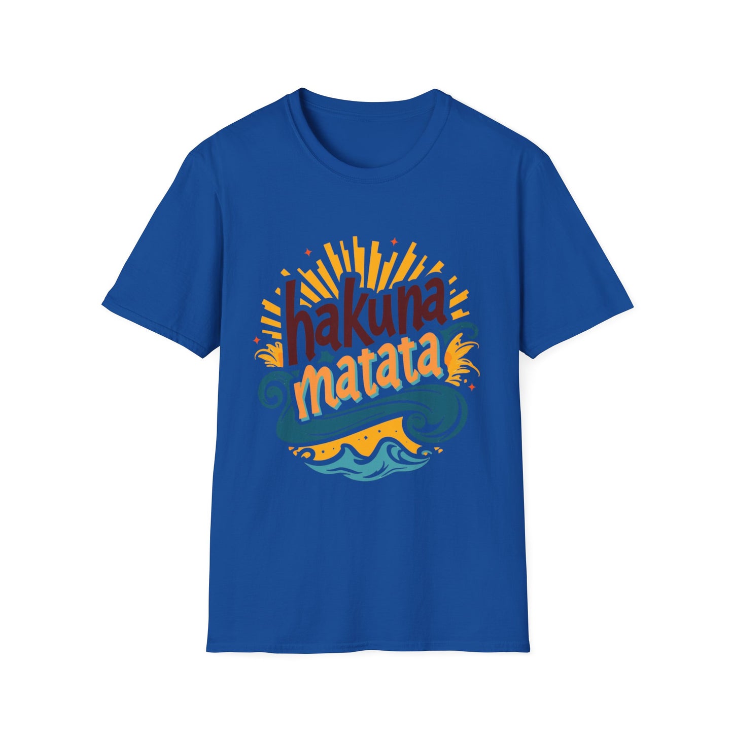 Hakuna Matata Unisex Softstyle T-Shirt - Relaxed Vibe for Every Day