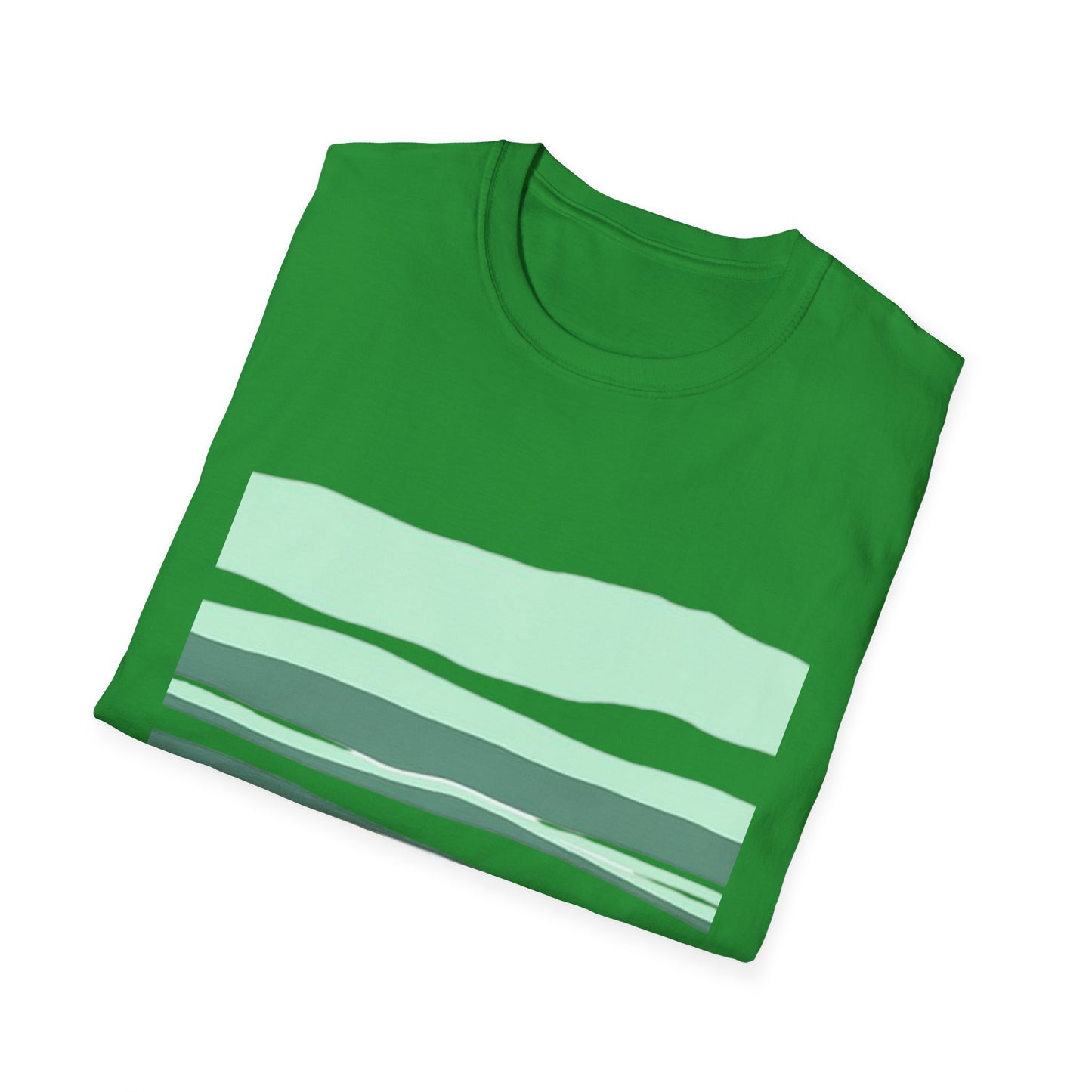 Minimalist Striped Unisex Softstyle T-Shirt – Casual Comfort for Everyday Wear