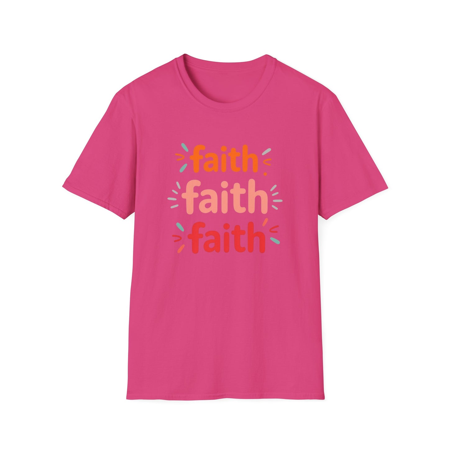 Inspirational Faith T-Shirt | Unisex Softstyle Tee for Everyday Wear