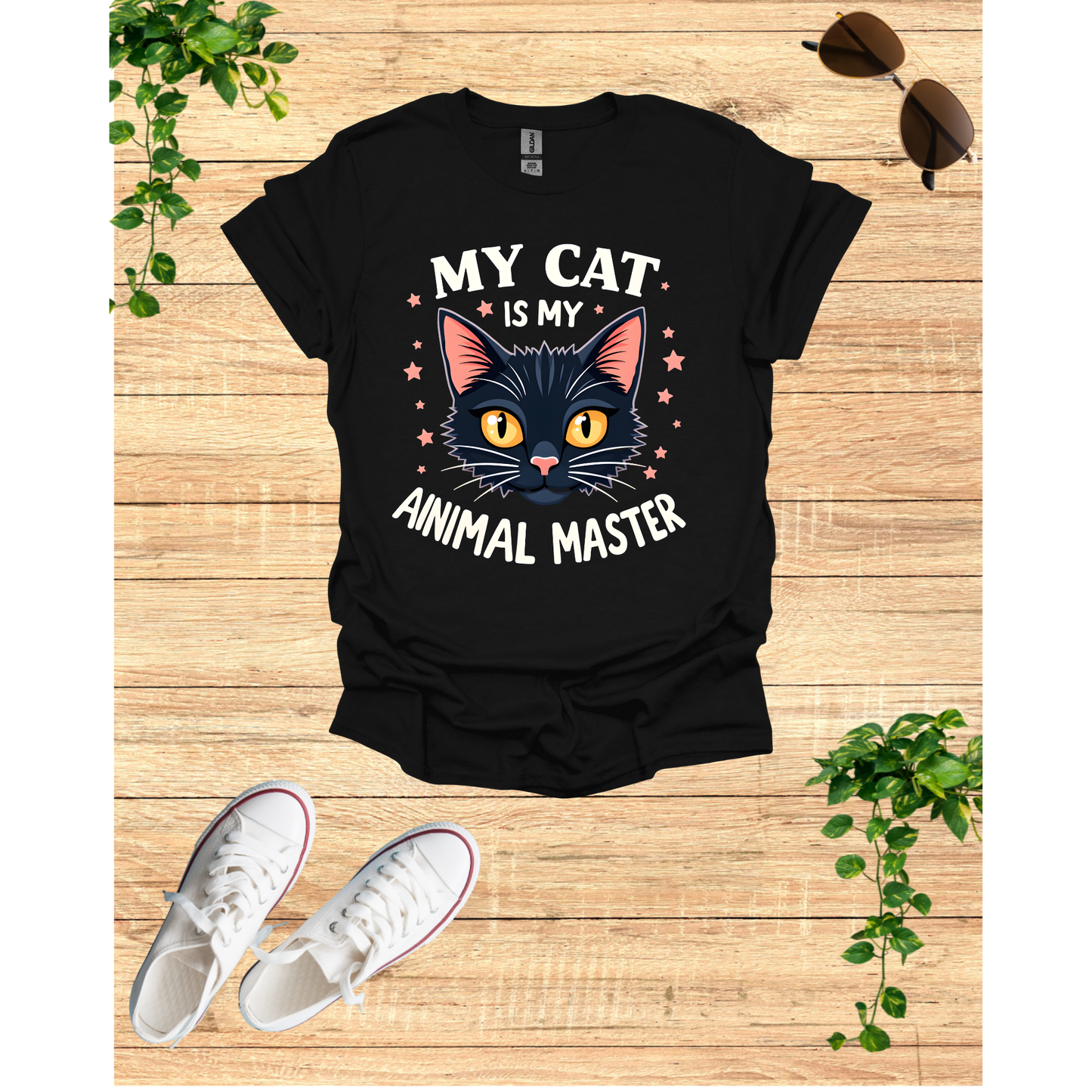 My Cat , My Animal Master Unisex Softstyle T-Shirt