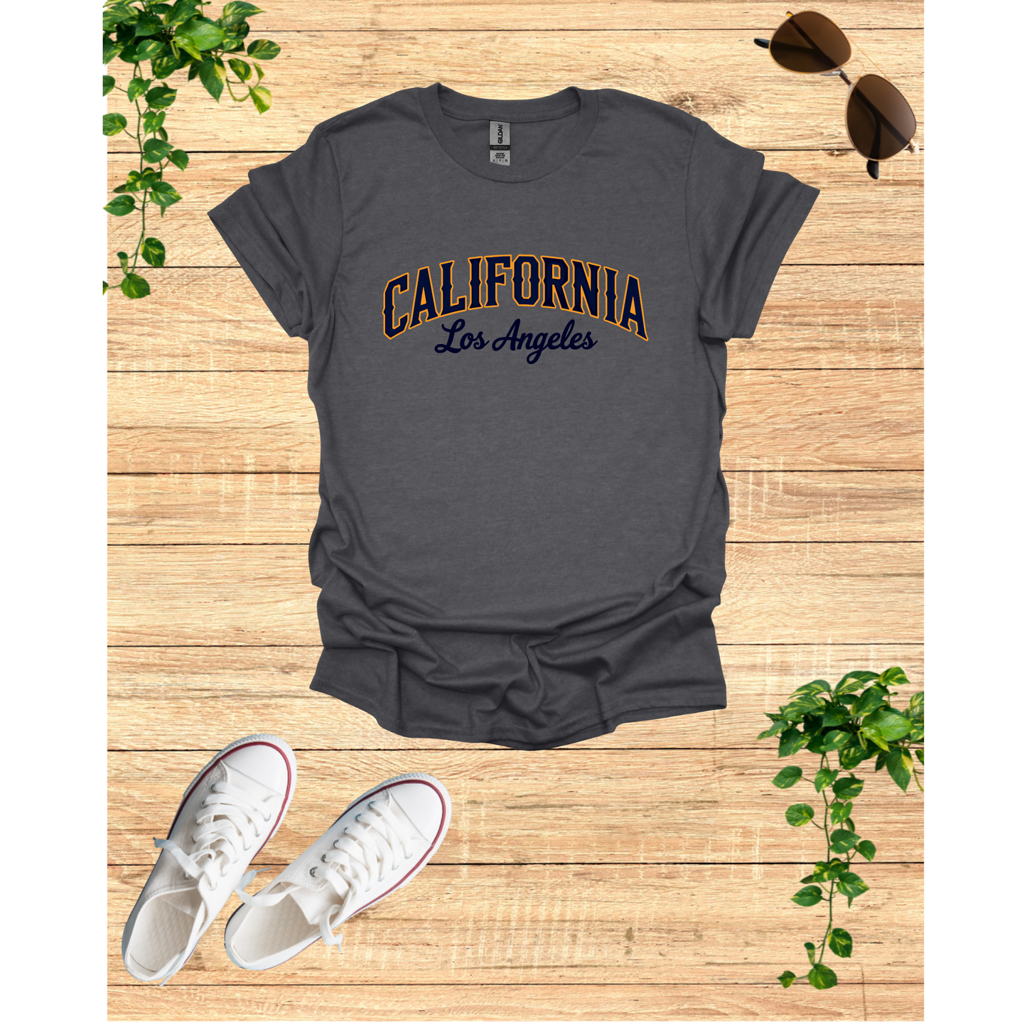 California Los Angeles Unisex Softstyle T-Shirt - Casual Summer Wear