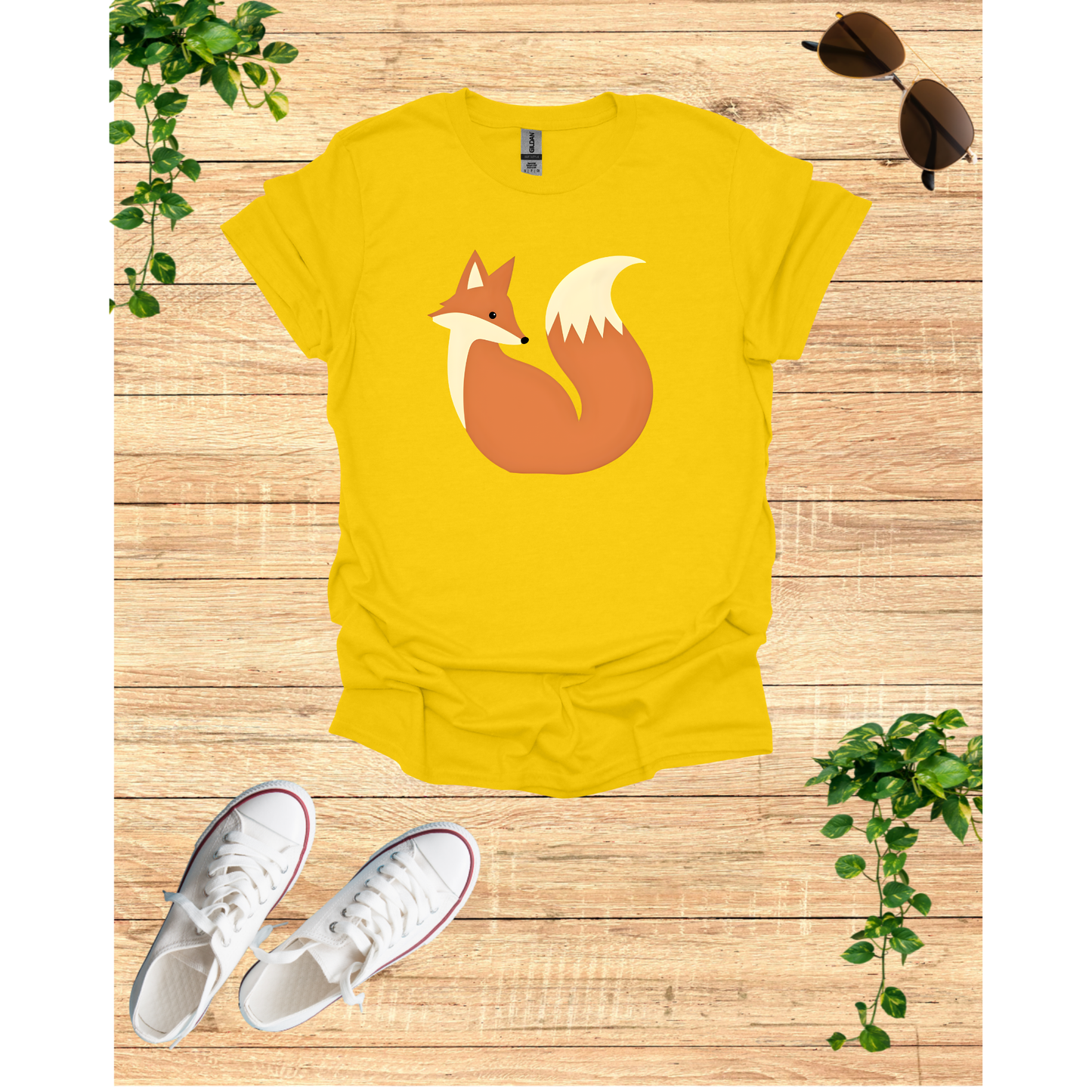Fox Graphic Unisex Softstyle T-Shirt - Perfect for Nature Lovers