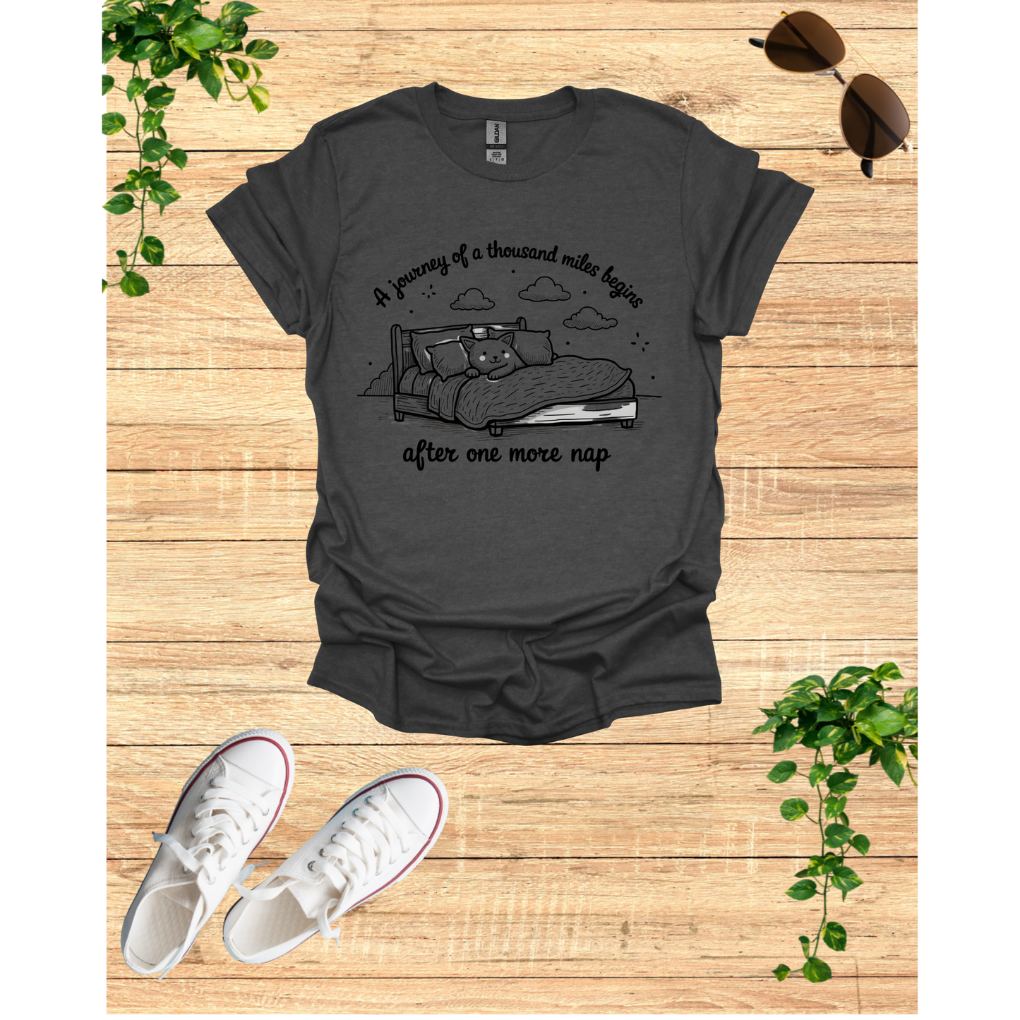 Cozy cat t-shirt