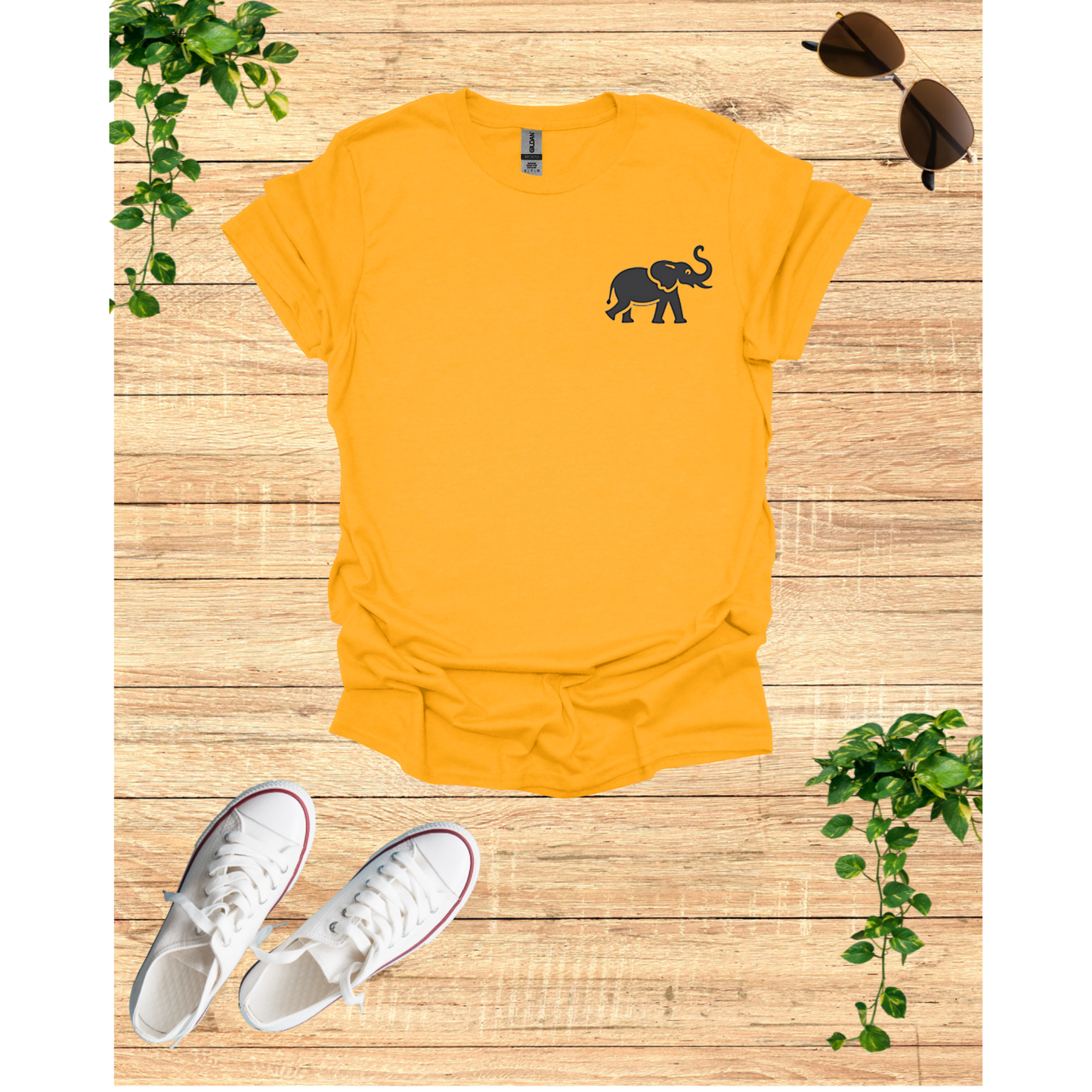 Elephant Graphic Unisex Softstyle T-Shirt - Perfect for Animal Lovers