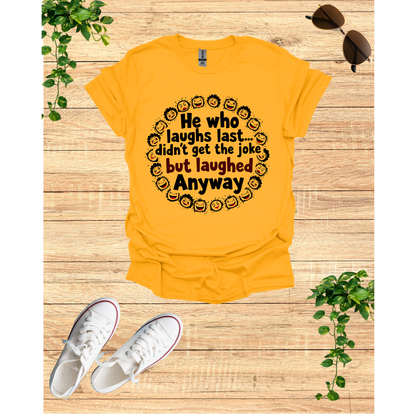 Laughing Design Unisex T-shirt