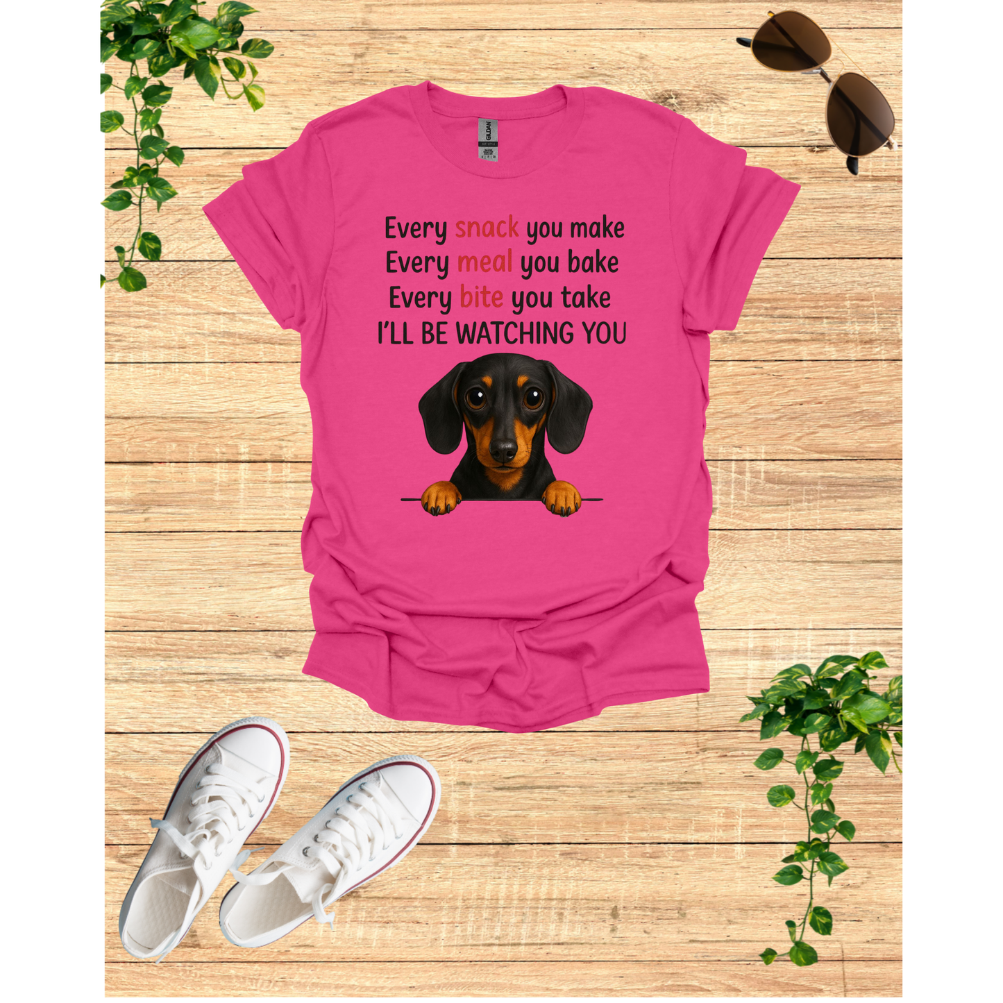 Funny Dog Watcher Unisex T-Shirt - Pet Lover Gift for Dog Owners