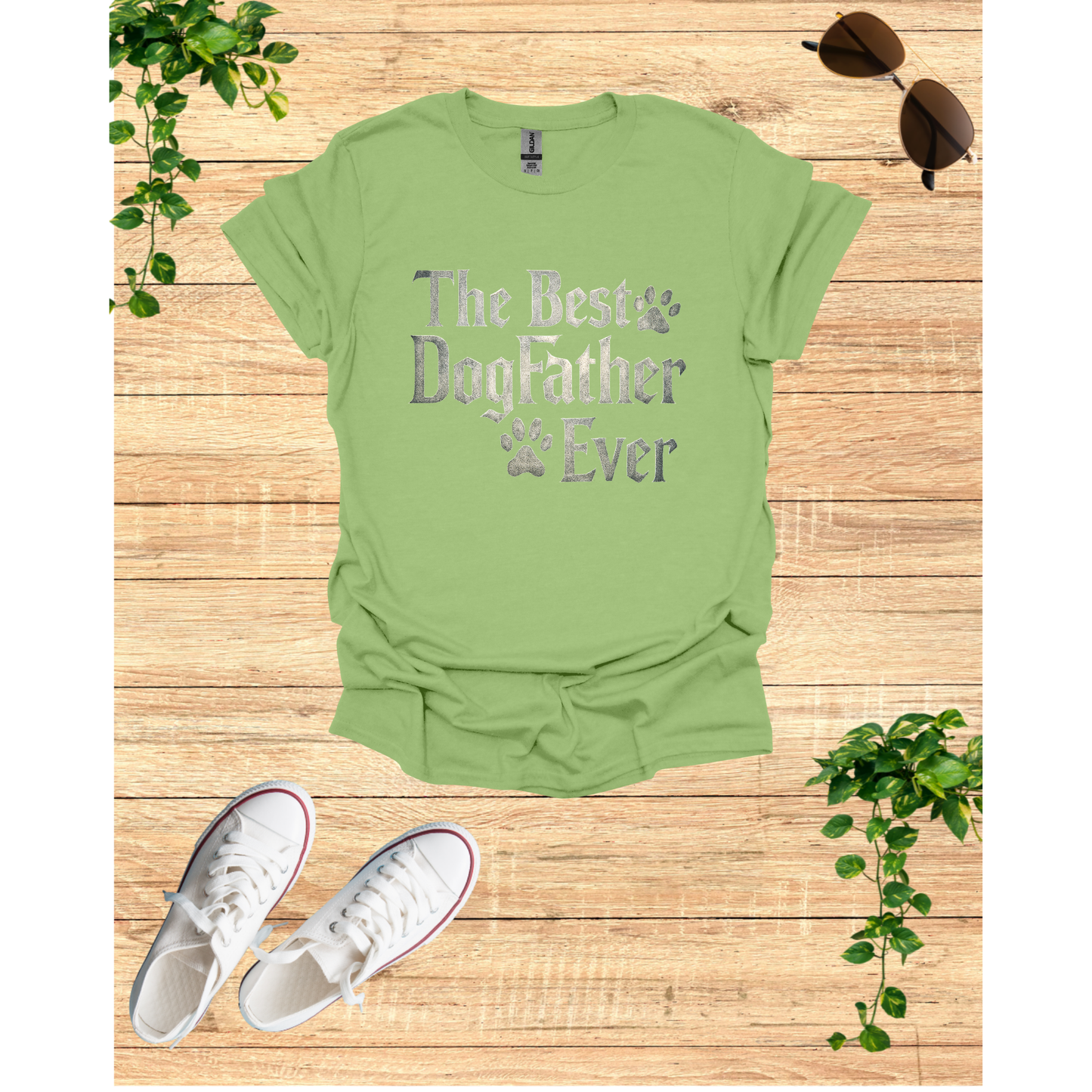 Dogfather T-Shirt, Perfect Gift for Dog Lovers, Dogfather Appreciation, Casual Wear, Pet Owners Gift