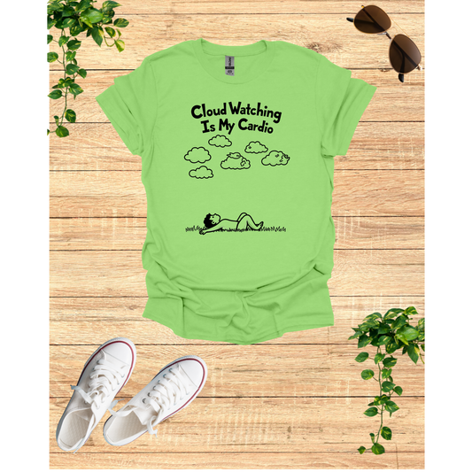 Cloud Watching Is My Cardio Unisex Softstyle T-Shirt