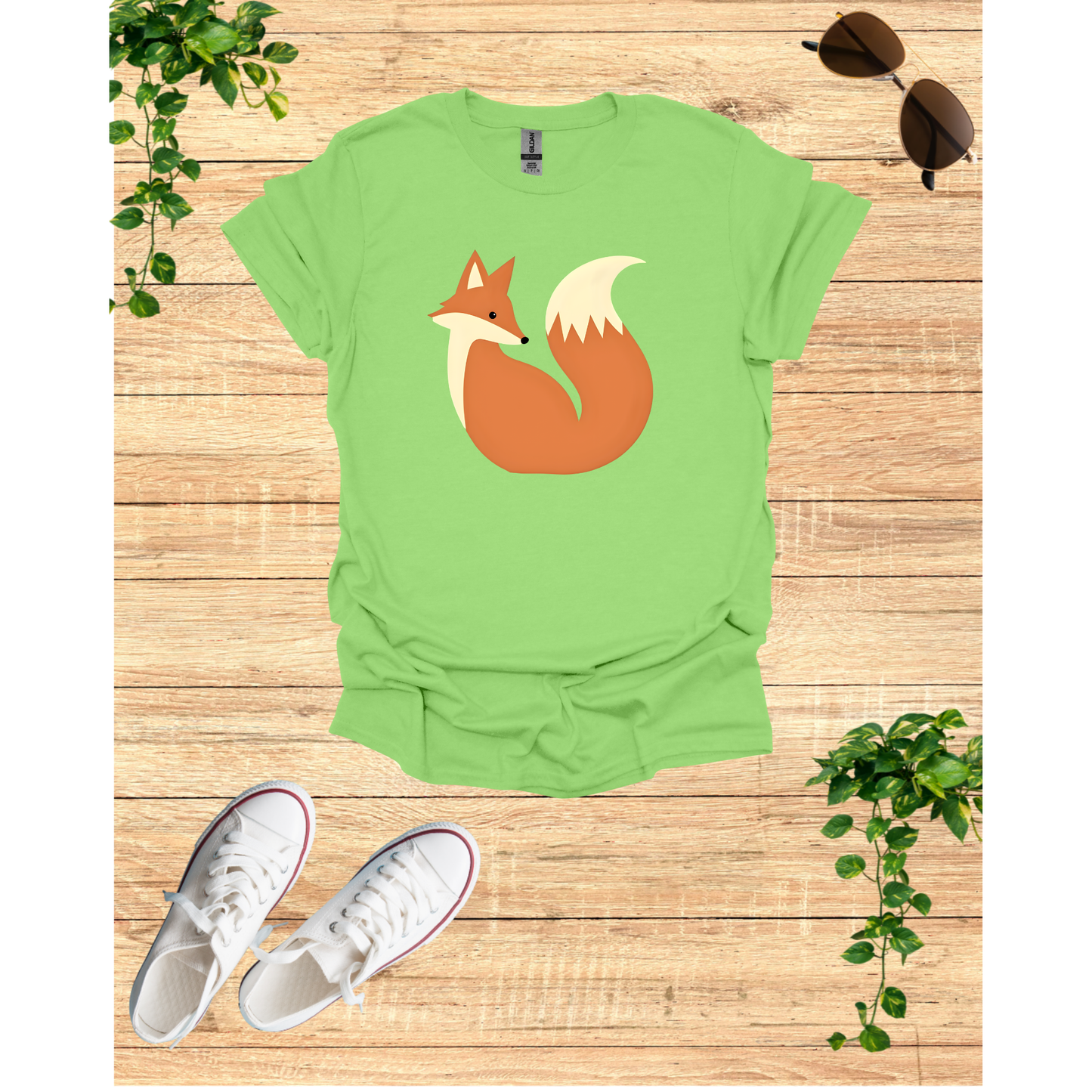 Fox Graphic Unisex Softstyle T-Shirt - Perfect for Nature Lovers