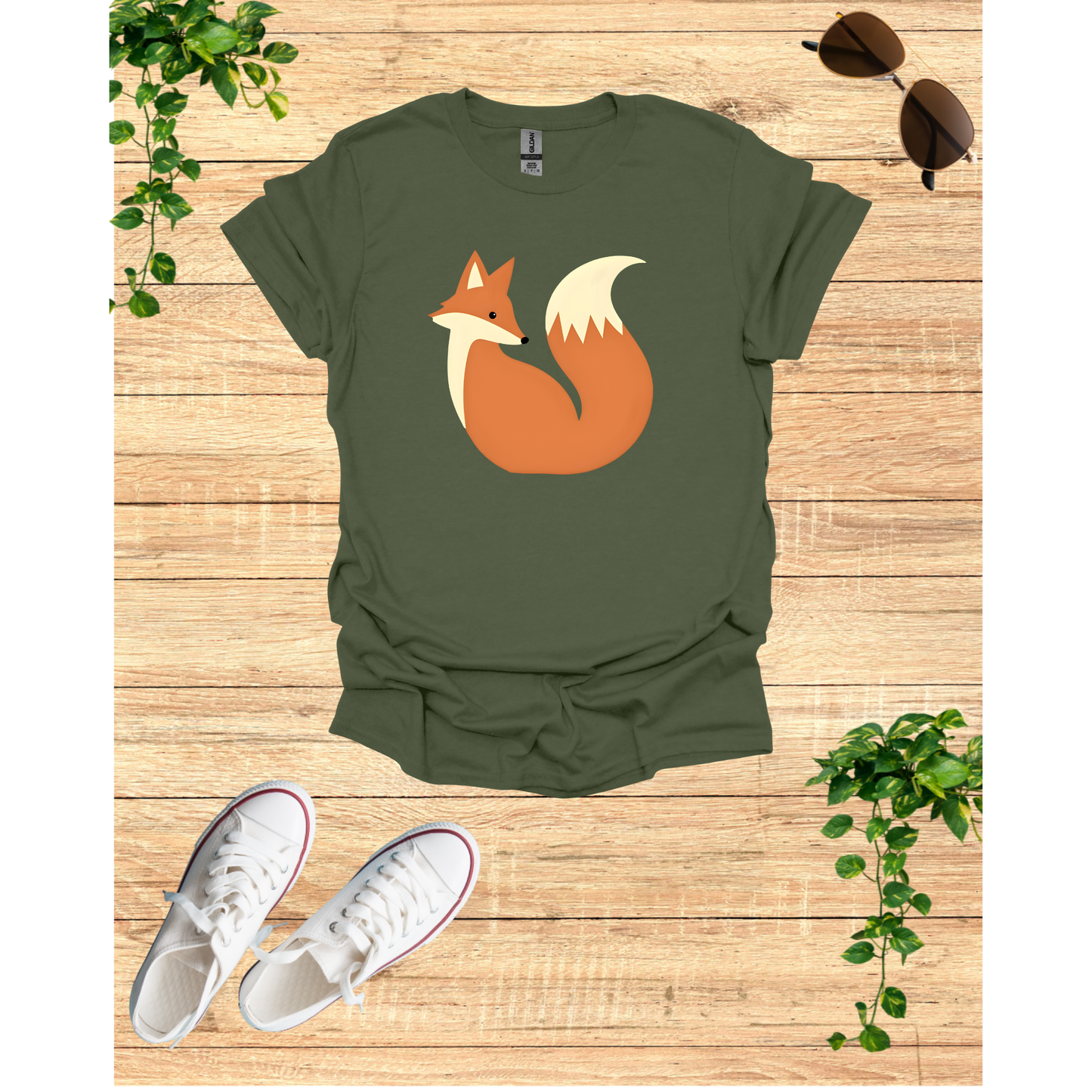 Fox Graphic Unisex Softstyle T-Shirt - Perfect for Nature Lovers