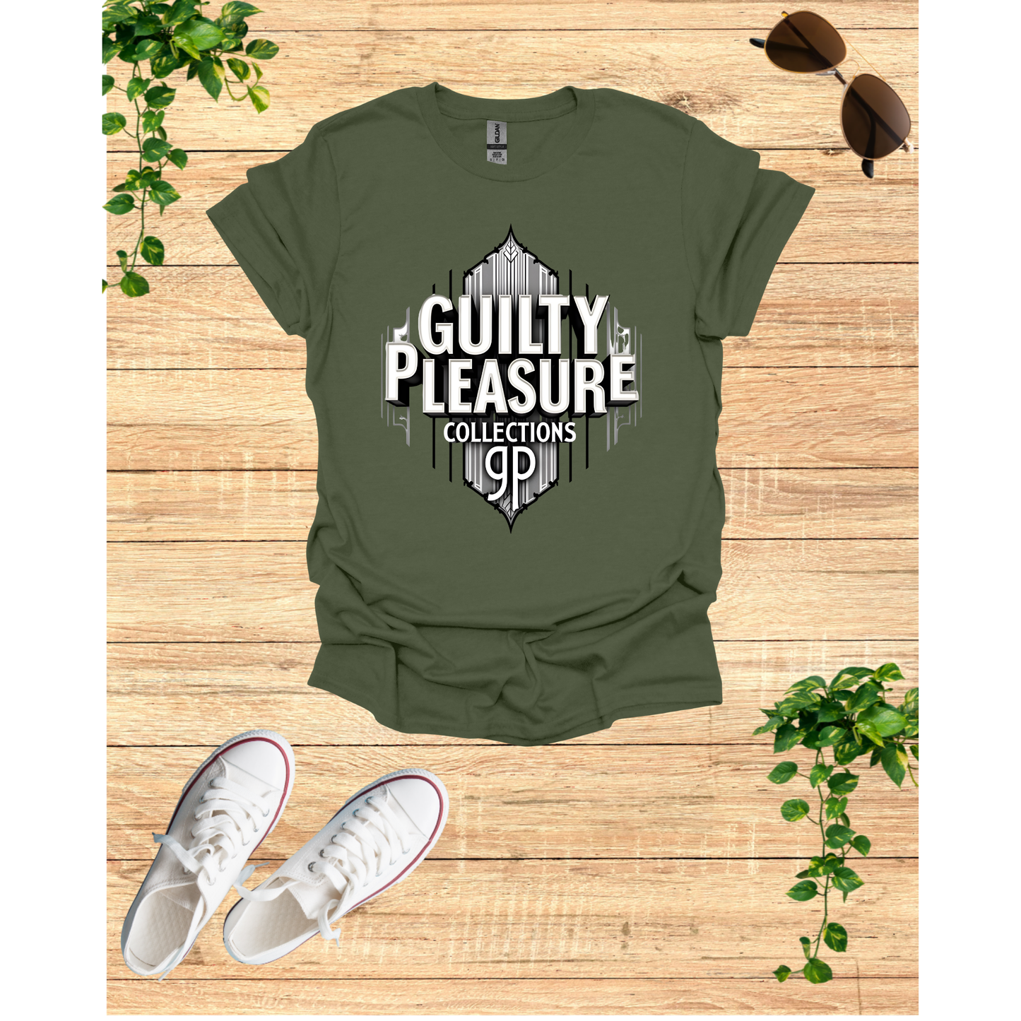 Guilty Pleasure Unisex T-Shirt - Softstyle Graphic Tee for Casual Fashion
